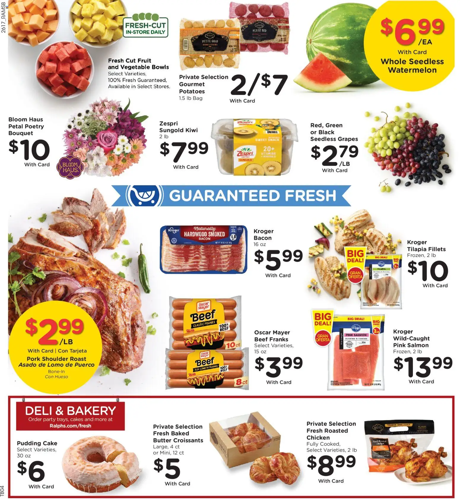 Ralphs Weekly Ad - valid from 27.05.2026 | Page: 12 | Products: Pork, Potatoes, Grapes, Bag