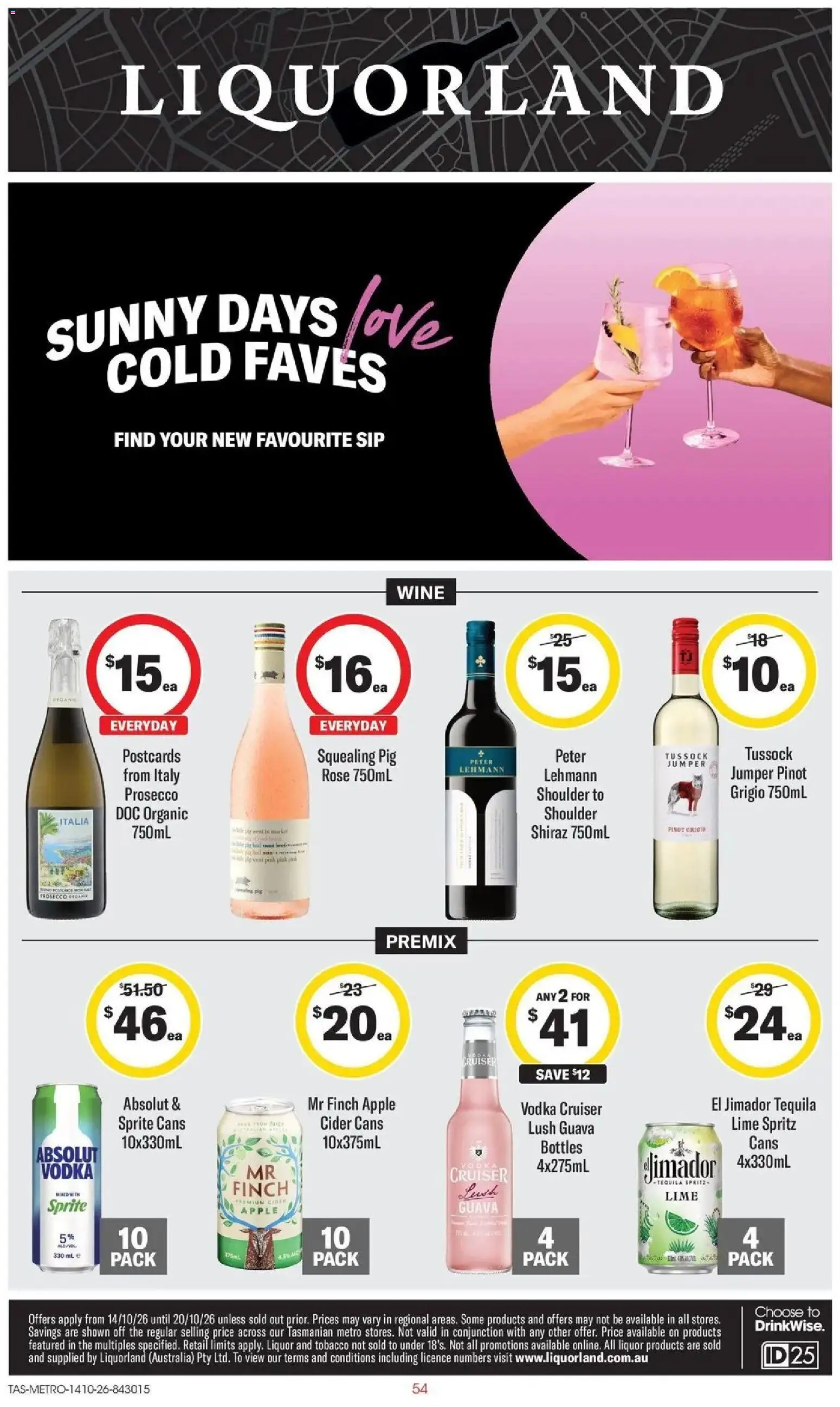 ﻿Coles catalogue valid from 14/10/2026 > Online Australia | Page: 54