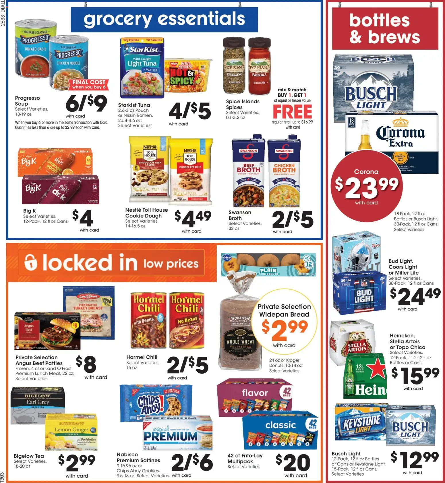 Dillons Weekly Ad - valid from 09/16/2026 | Page: 7 | Products: Noodles, Spices, Water, Tuna