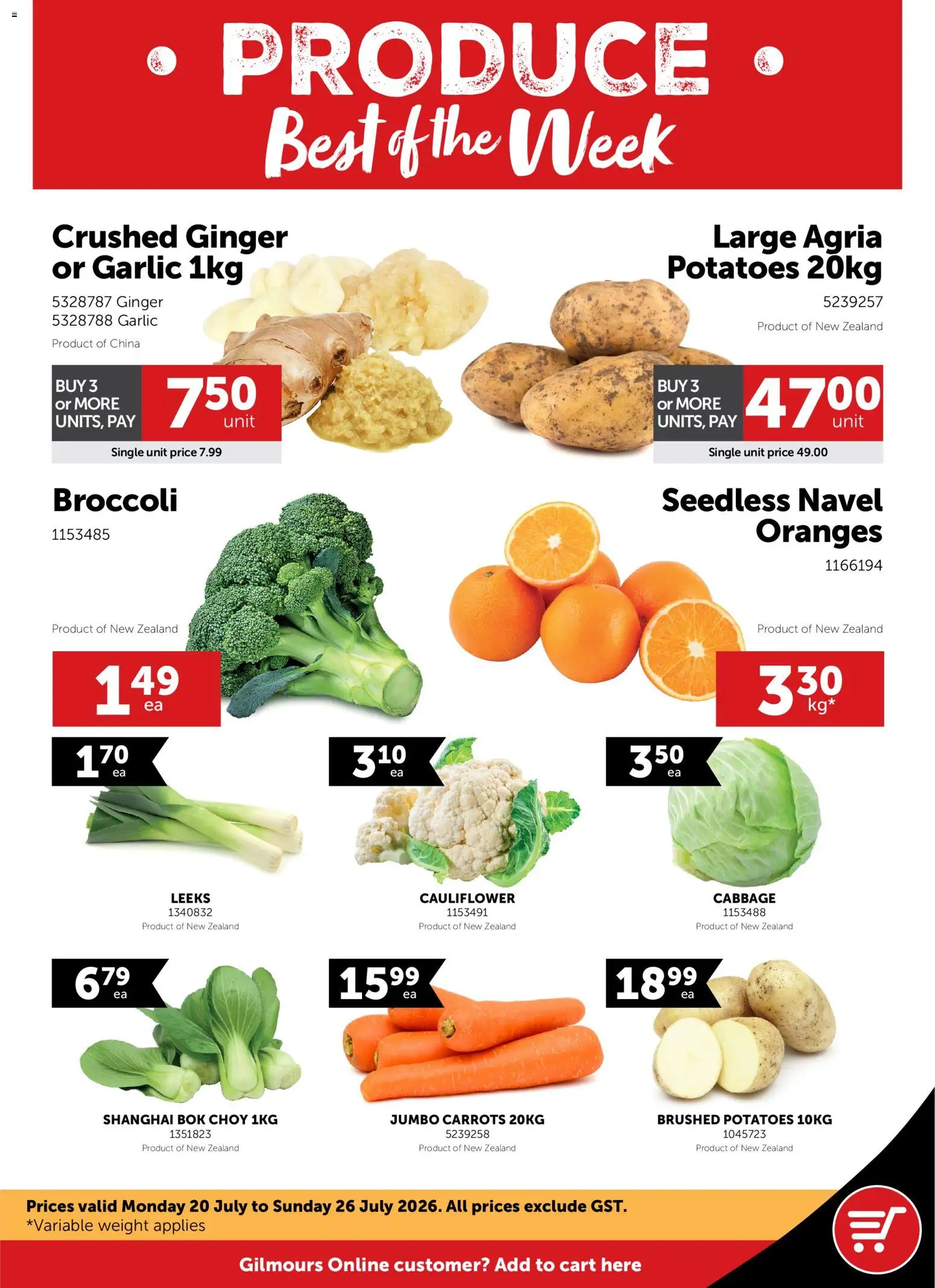Gilmours catalogue from 20 Jul 2026 | Page: 1