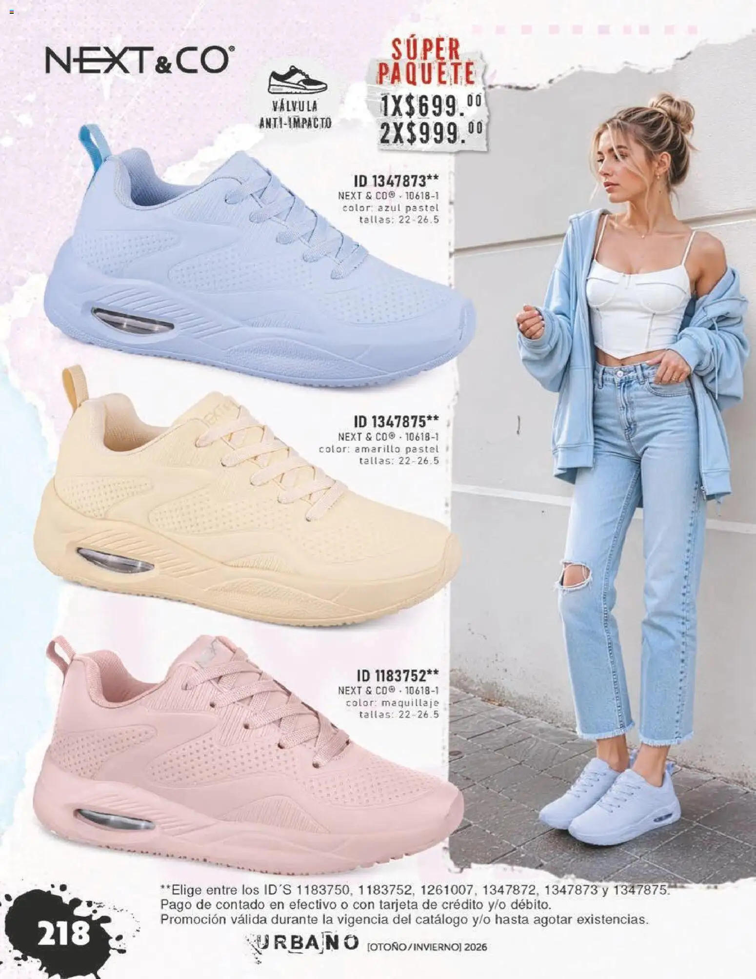 Nuevas ofertas de Price Shoes válidas en toda la República Mexicana desde el 31/07/2026. ¡Encuentra las mejores ofertas en Price Shoes catálogo Urbano! | Página: 218 | Productos: Pastel, Válvula, Maquillaje