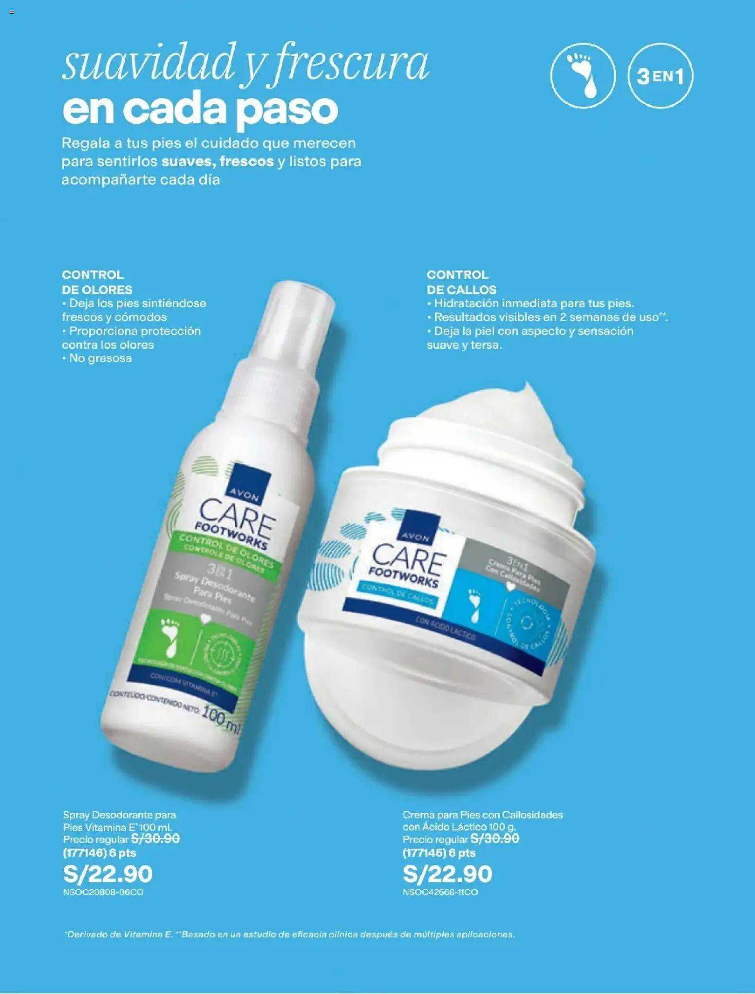 Catálogo Avon válido desde 15/09/2026 | Página: 140 | Productos: Desodorante, Crema