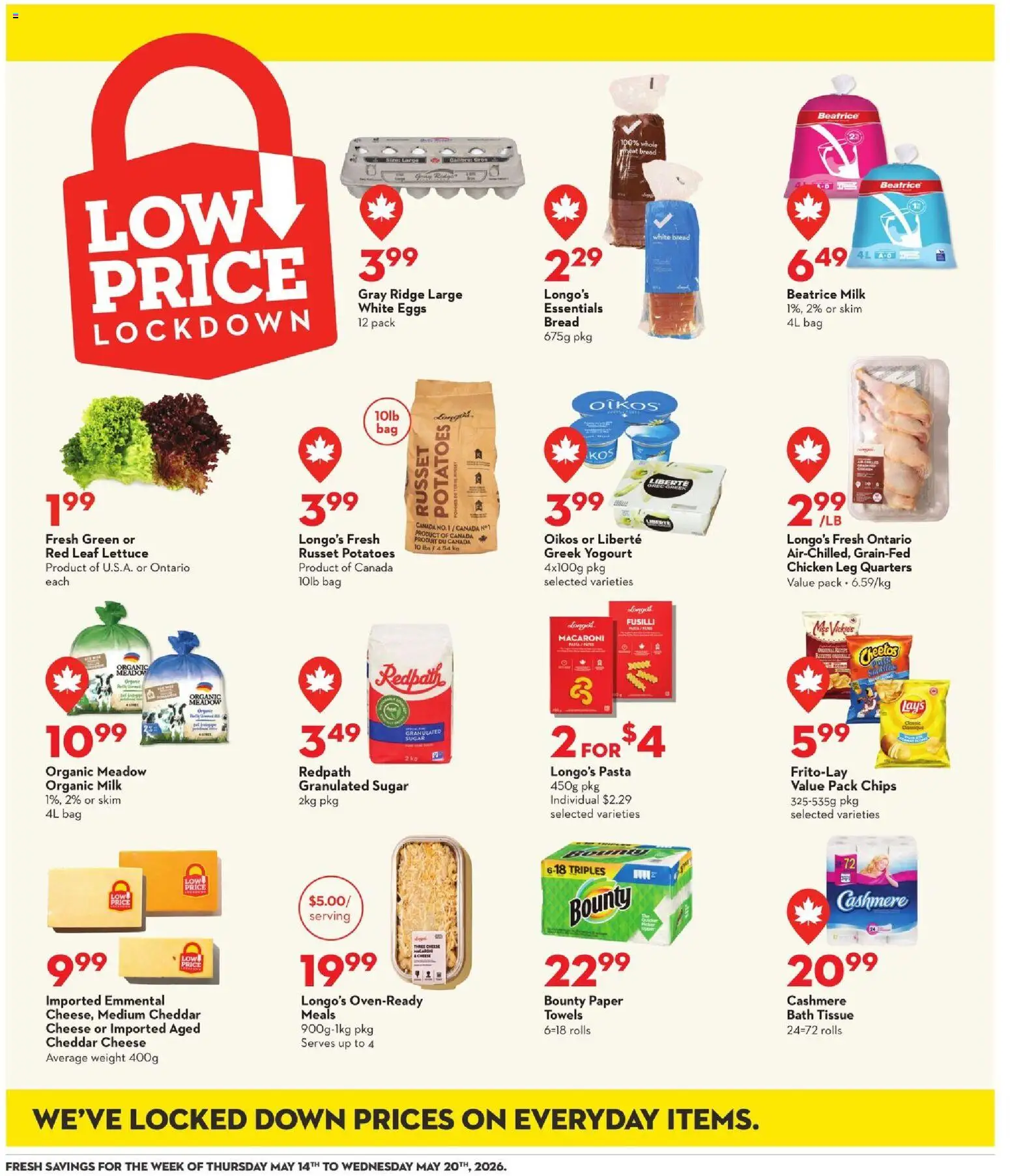 Longo's flyer valid from 14.05.2026 | Page: 18