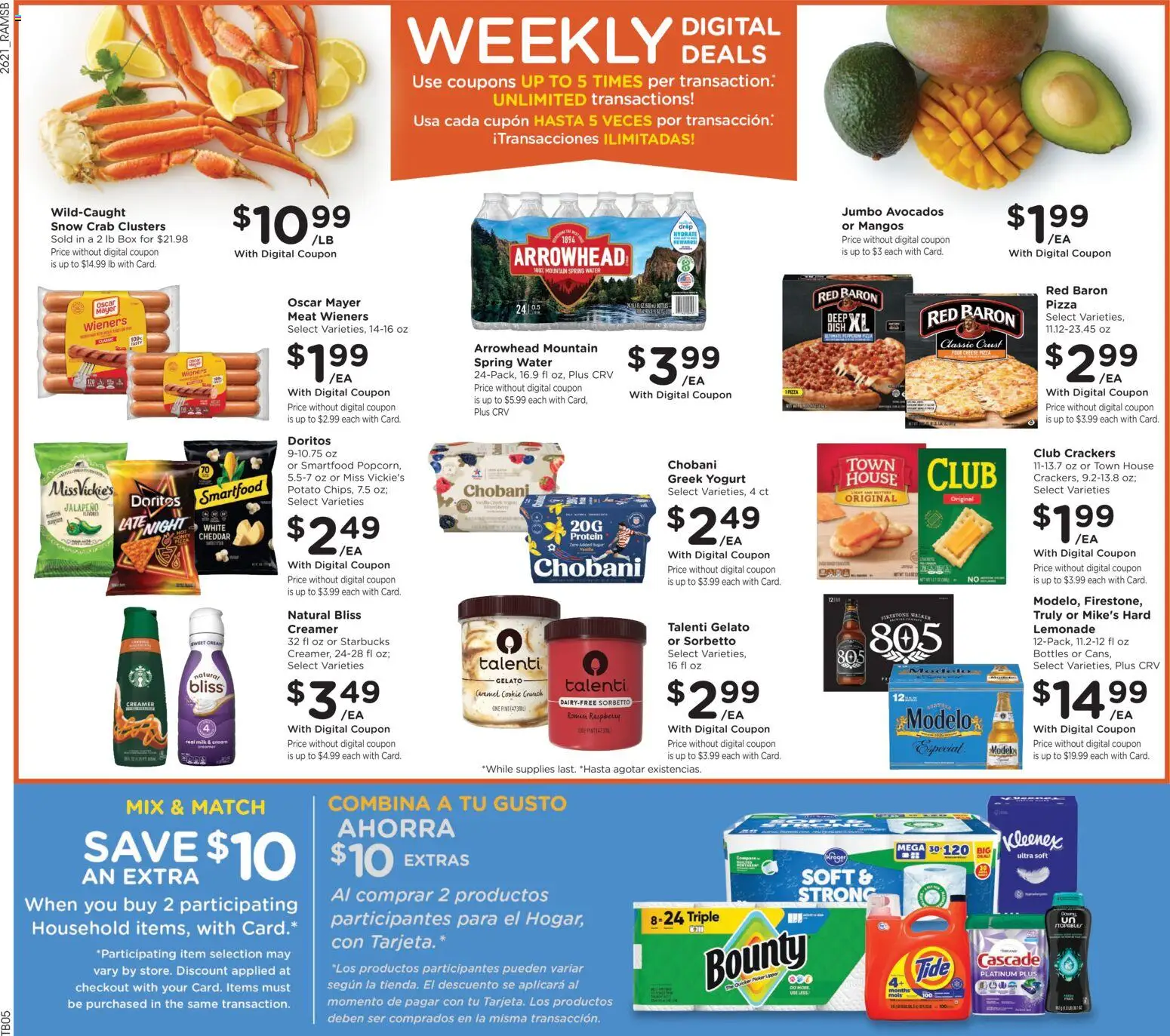 Ralphs Weekly Ad - valid from 06/24/2026 | Page: 3 | Products: Box, Milk, Pizza, Raspberry