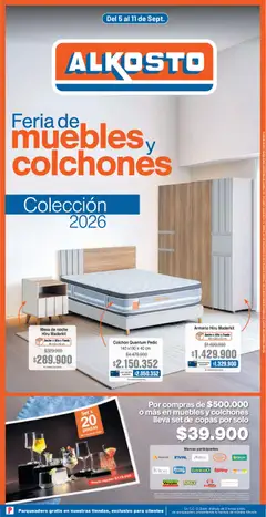 Alkosto catálogo -  Vista previa de la revista de la tienda Alkosto valido desde el 05/09/2026