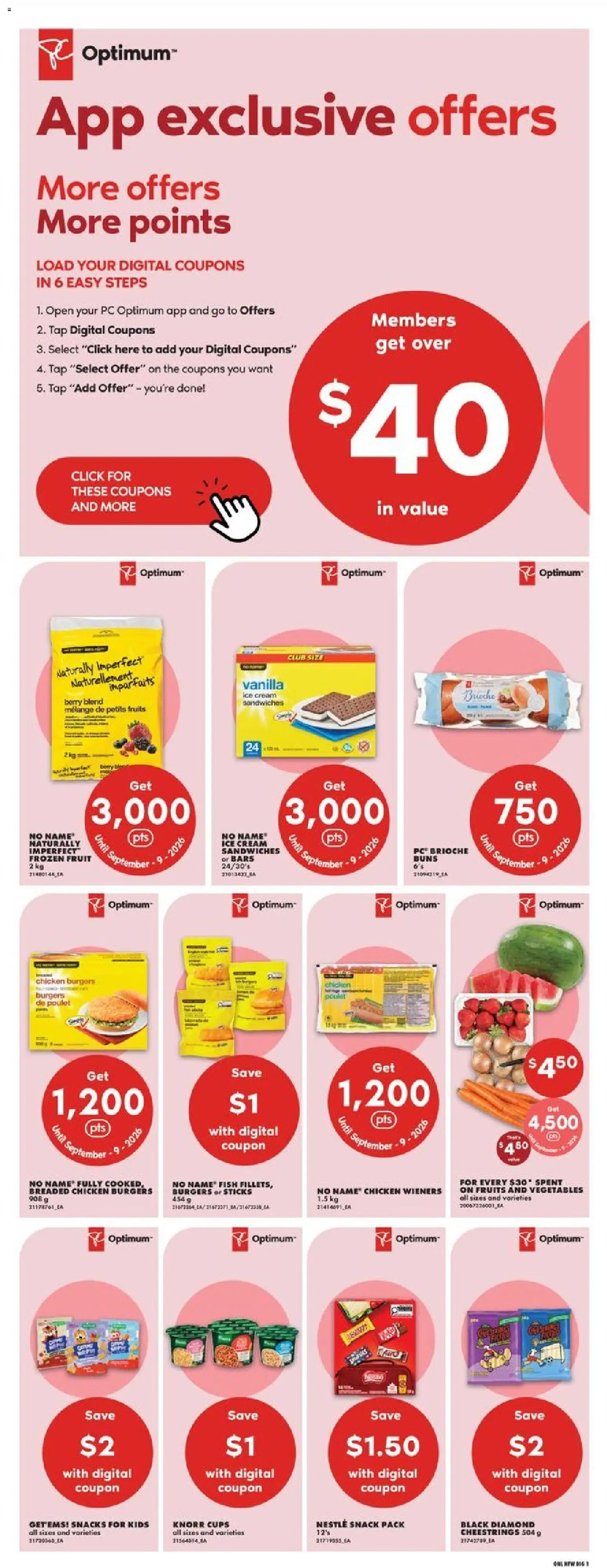 No Frills flyer valid from Aug 27, 2026 | Page: 12