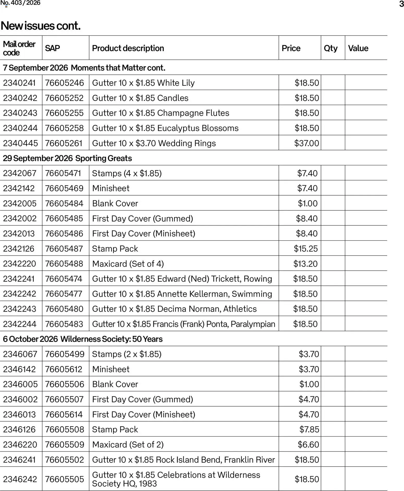 Australia Post catalogue - valid from 01/09/2026 | Page: 27 | Products: Champagne, Candles
