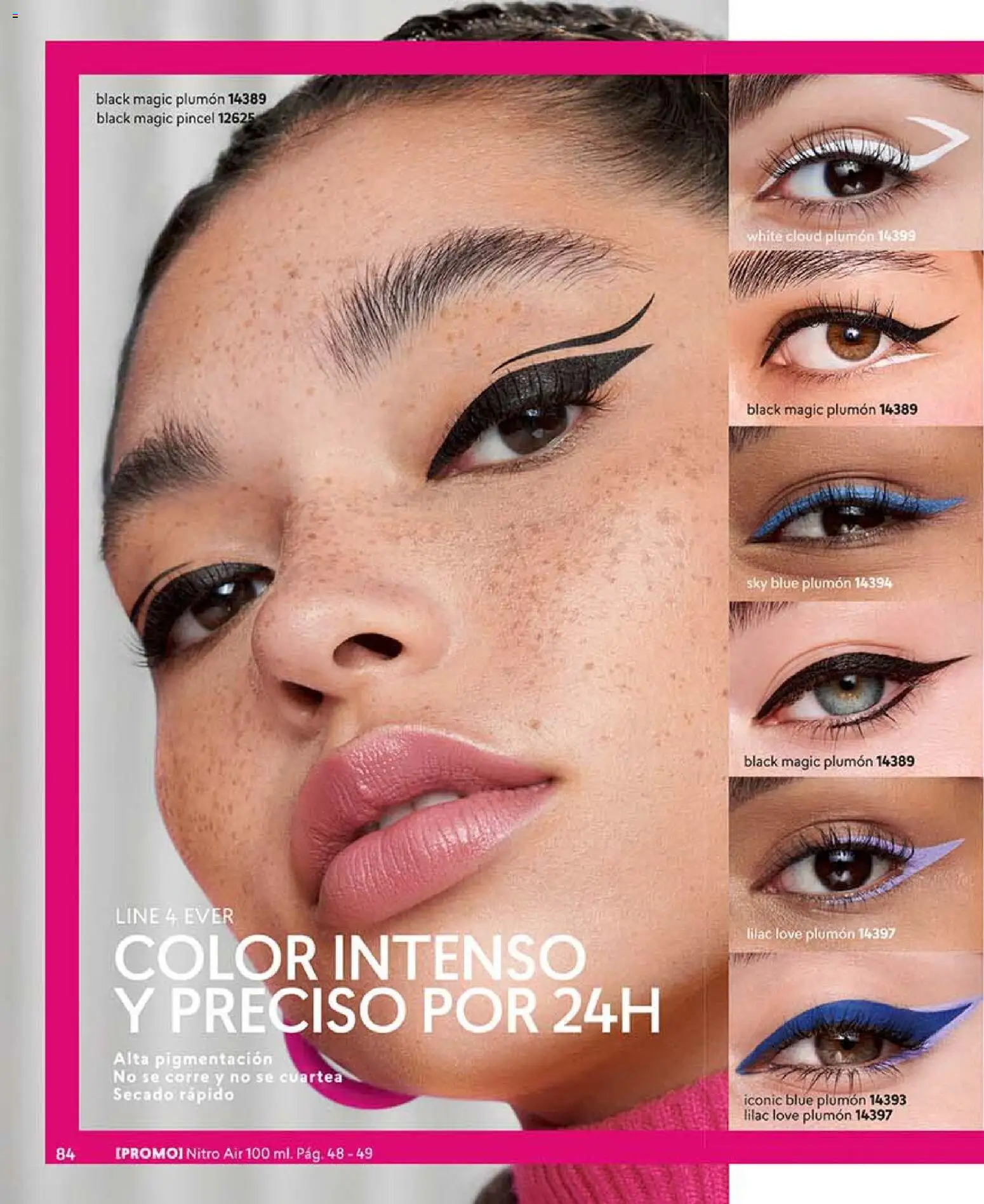 Catálogo CyZone Campaña 16 │ válido desde el 28.09.2026 | Página: 84 | Productos: Plumón, Pincel