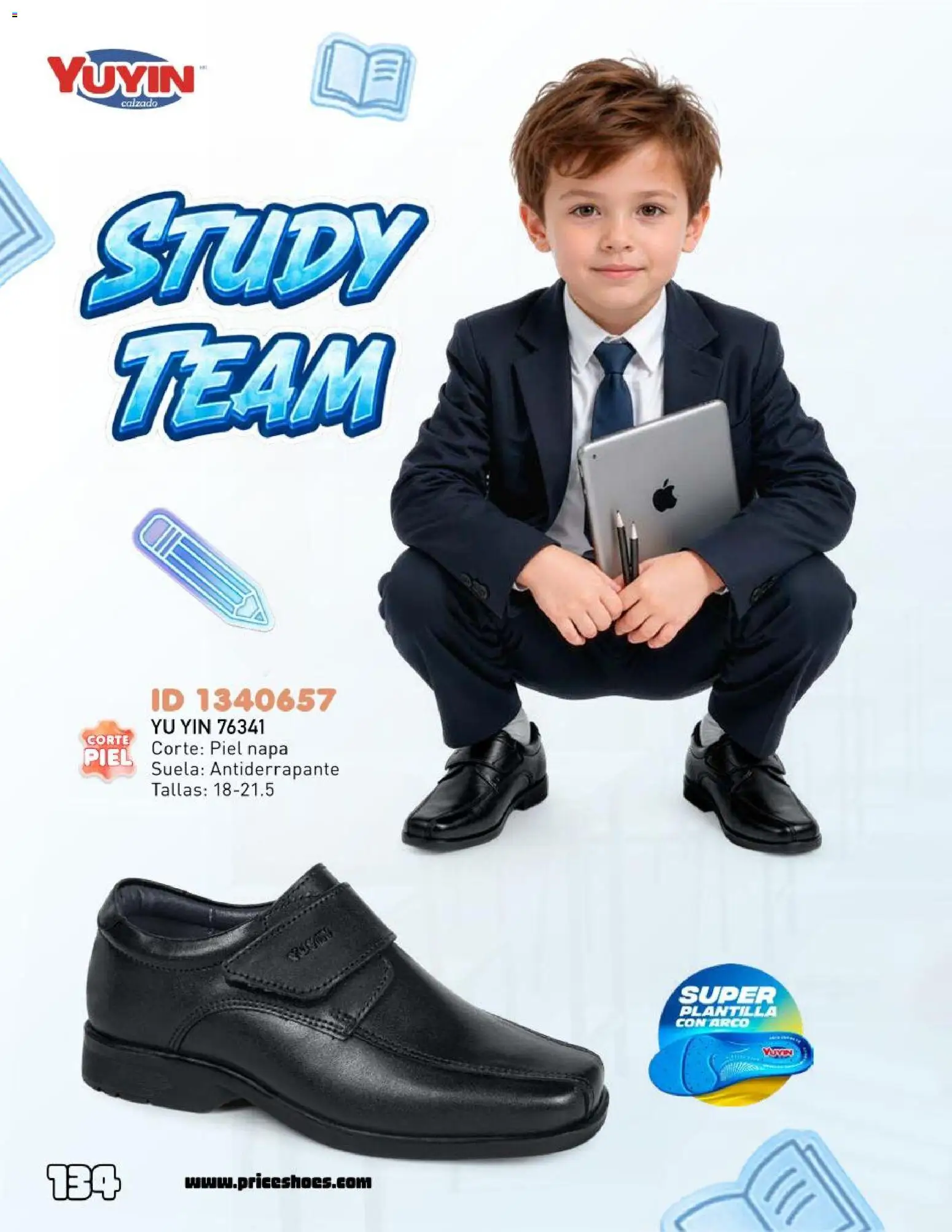Nuevas ofertas de Price Shoes válidas en toda la República Mexicana desde el 12.06.2026. ¡Encuentra las mejores ofertas en Price Shoes catálogo Escolar! | Página: 134