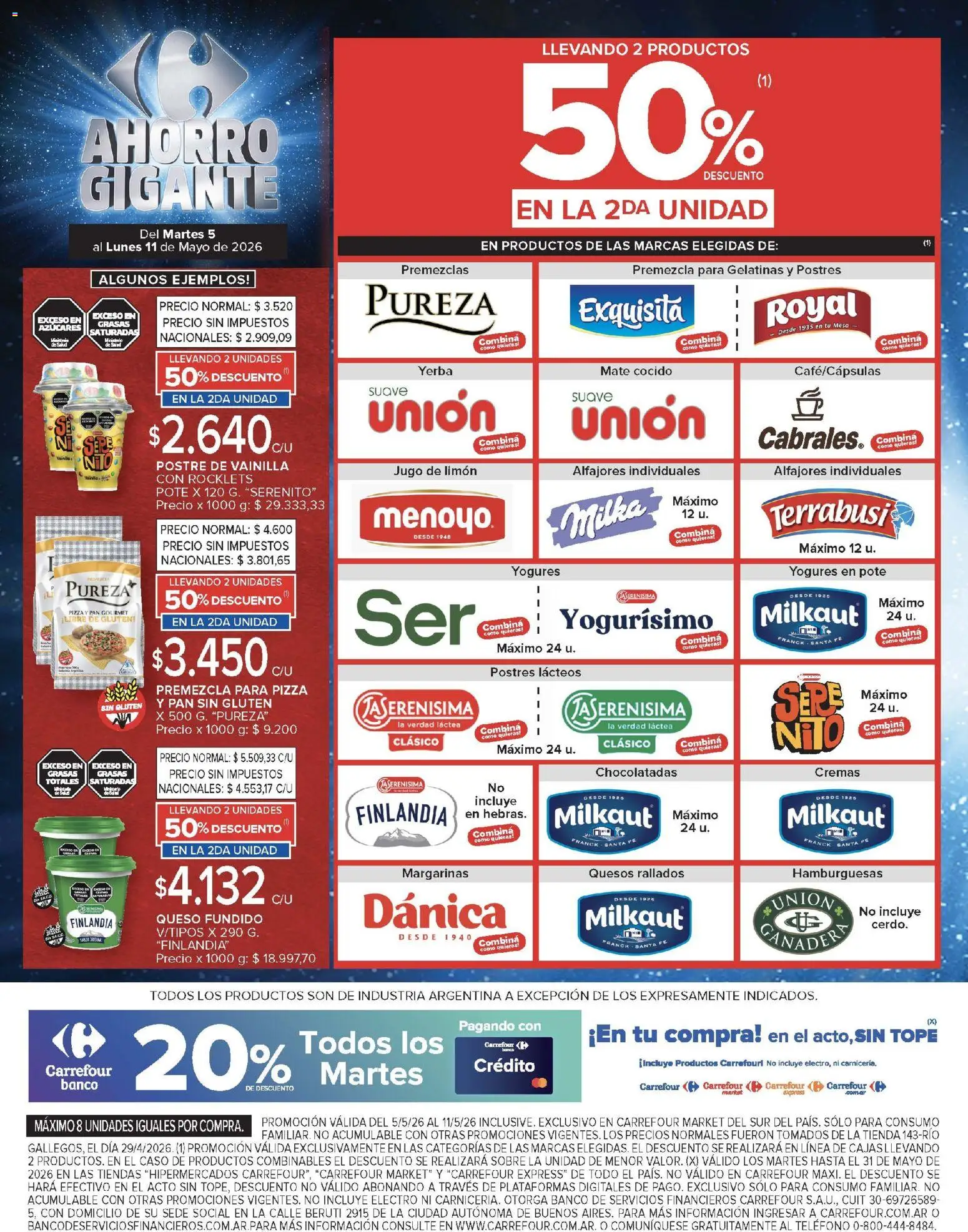 Carrefour Market catálogo │ válido desde el 05.05.2026 | Página: 5 | Productos: Mate, Yerba, Limón, Queso