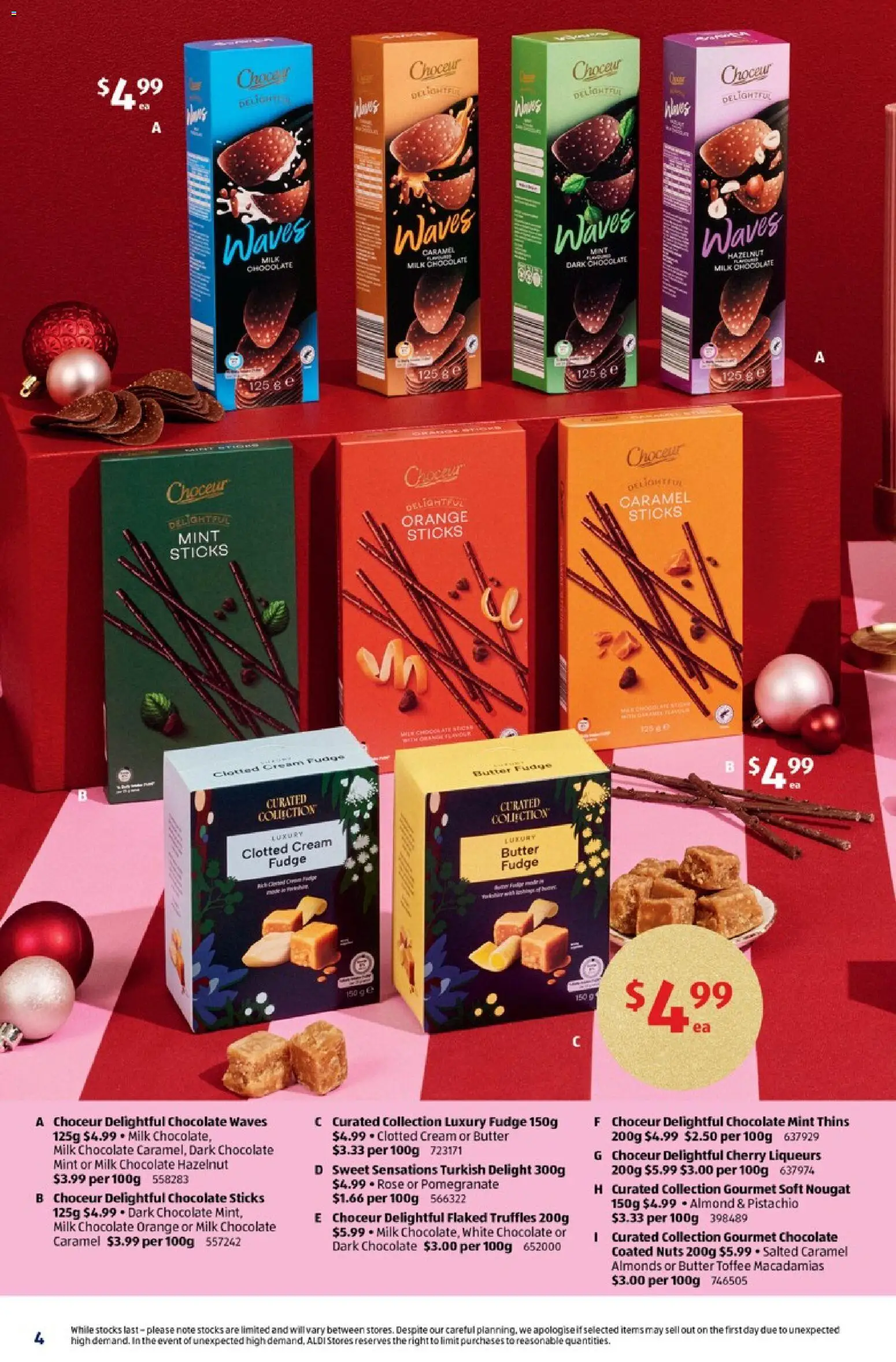 Aldi catalogue - valid from 22/09/2026 | Page: 4 | Products: Butter, Pomegranate, Nuts, Cream