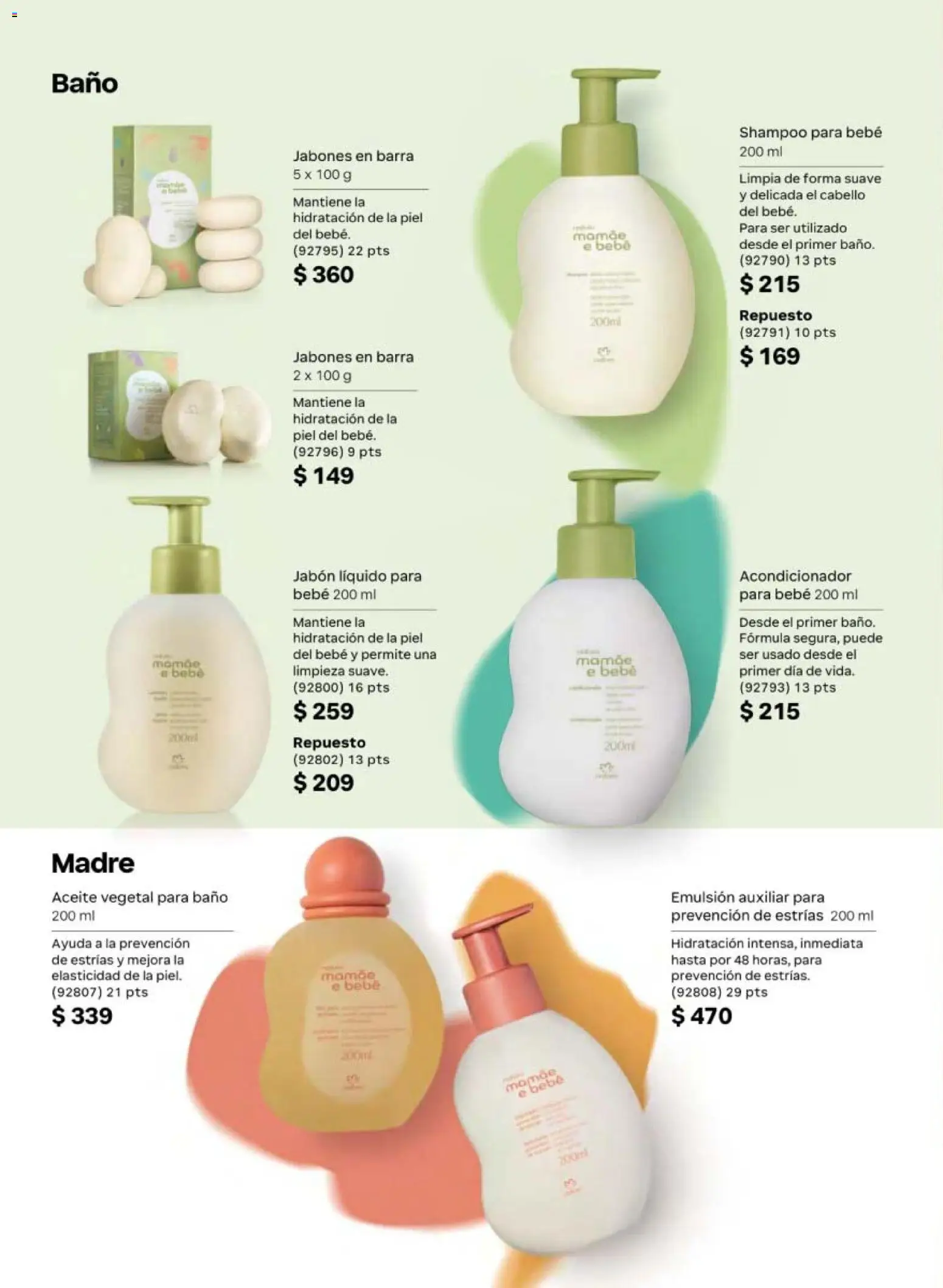 Nuevas ofertas de Natura válidas en toda la República Mexicana desde el 20/02/2026. ¡Encuentra las mejores ofertas en Natura campaña 4 2026! | Página: 146 | Productos: Jabón líquido, Aceite, Shampoo, Baño
