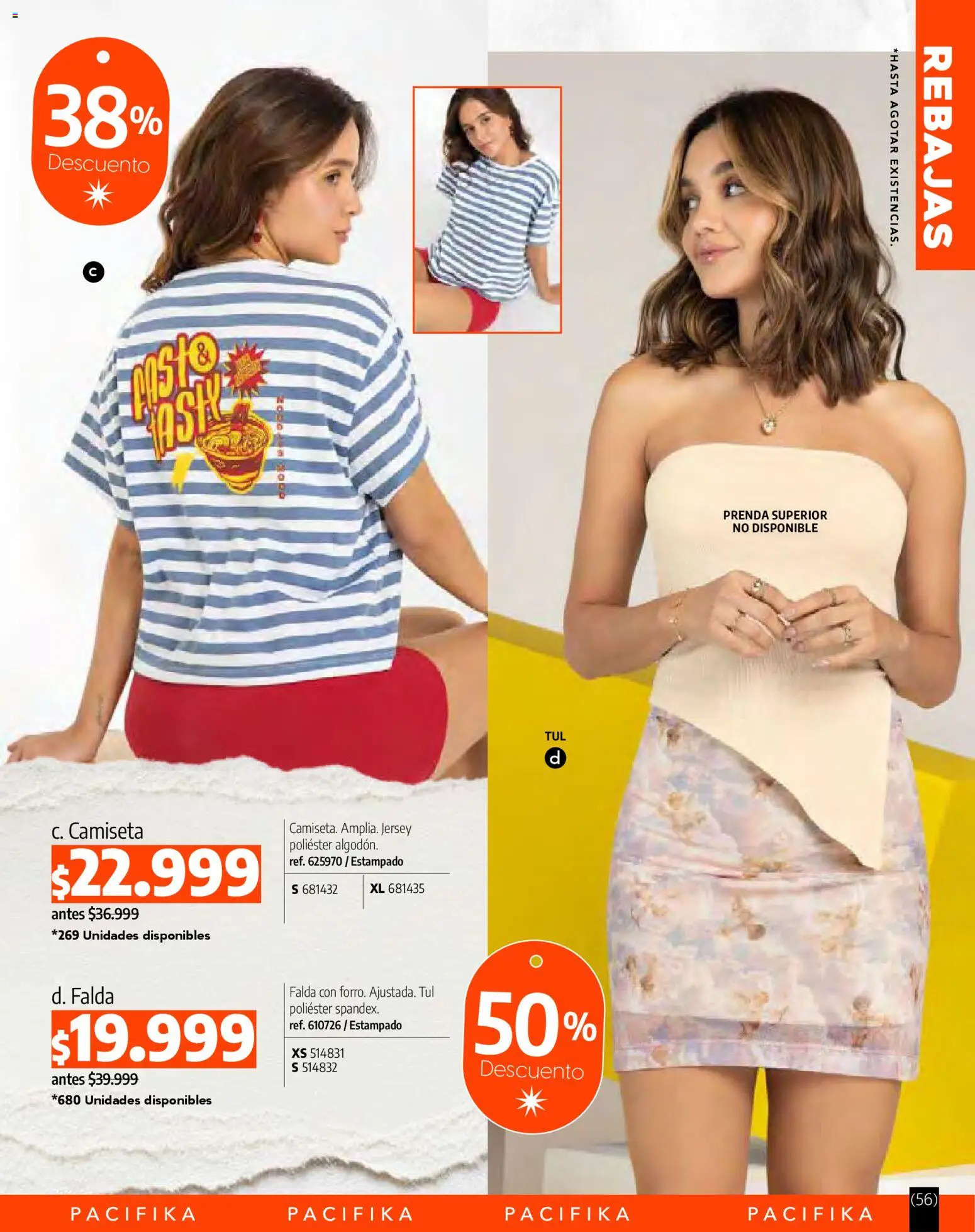 Pacifika revista - valida desde el 01.03.2026 | Página: 279 | Productos: Falda, Camiseta