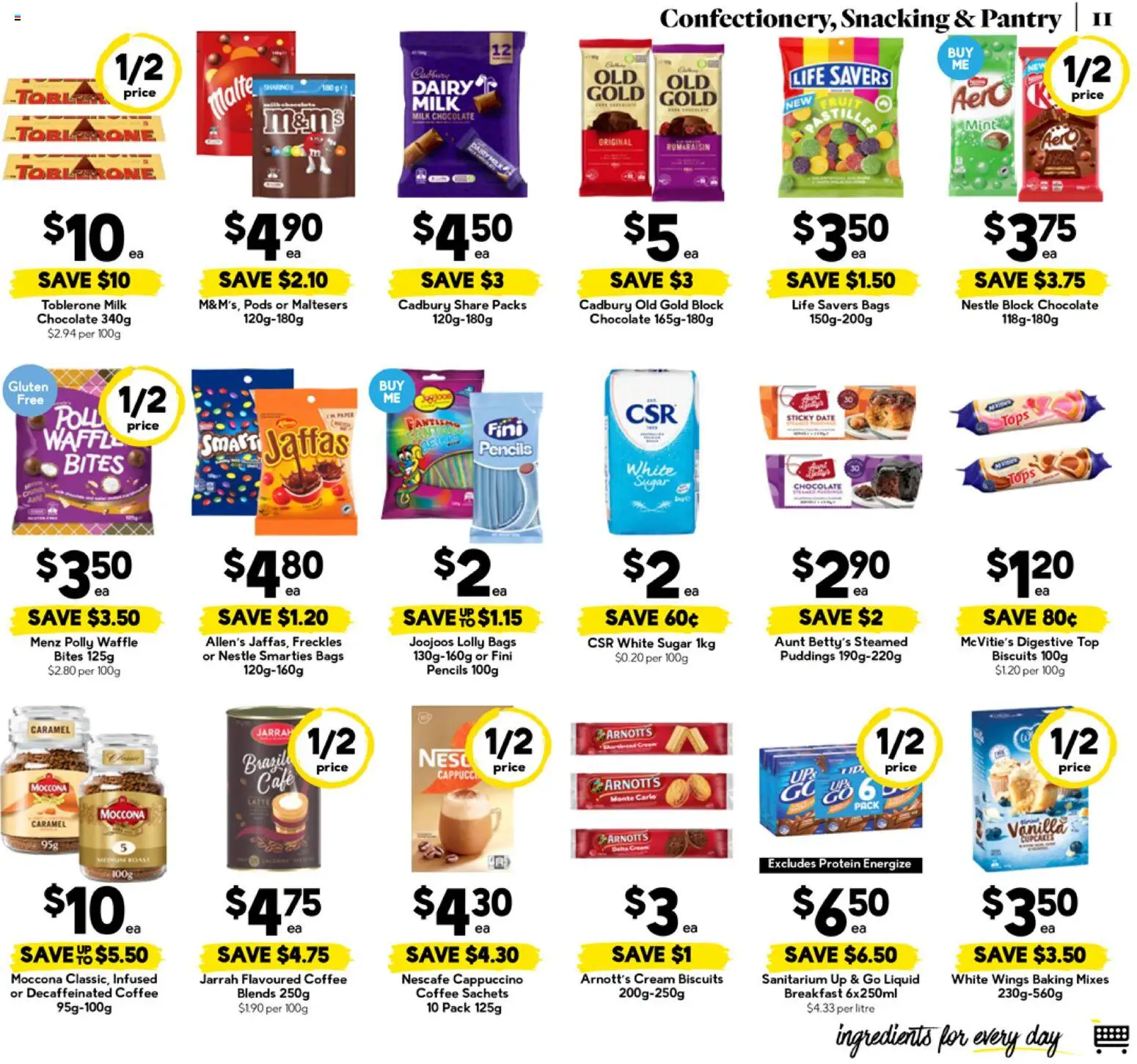 Drakes catalogue - valid from 10.06.2026 | Page: 11 | Products: Coffee, Chocolate, Cream, Biscuits