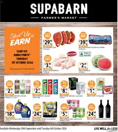 Preview of Supabarn catalogue - valid from 30/09/2026