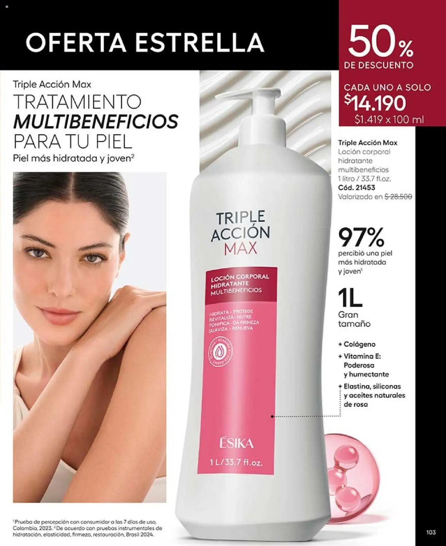 Catálogo Ésika Campaña 15 │ válido desde el 06.09.2026 | Página: 105 | Productos: Loción, Loción corporal