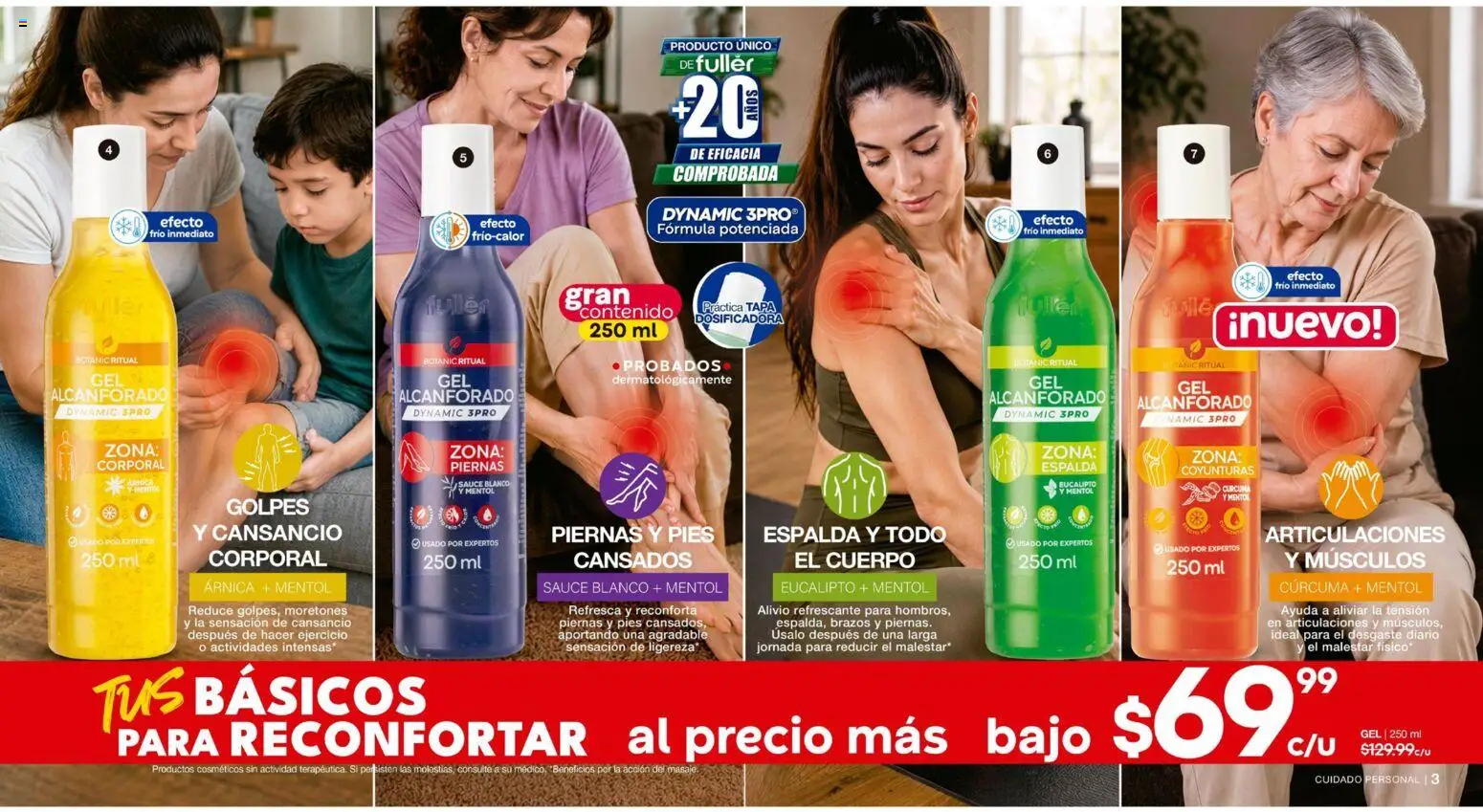 Nuevas ofertas de Fuller válidas en toda la República Mexicana desde el 02/09/2026. ¡Encuentra las mejores ofertas en Fuller campaña 11 2026! | Página: 3 | Productos: Cúrcuma