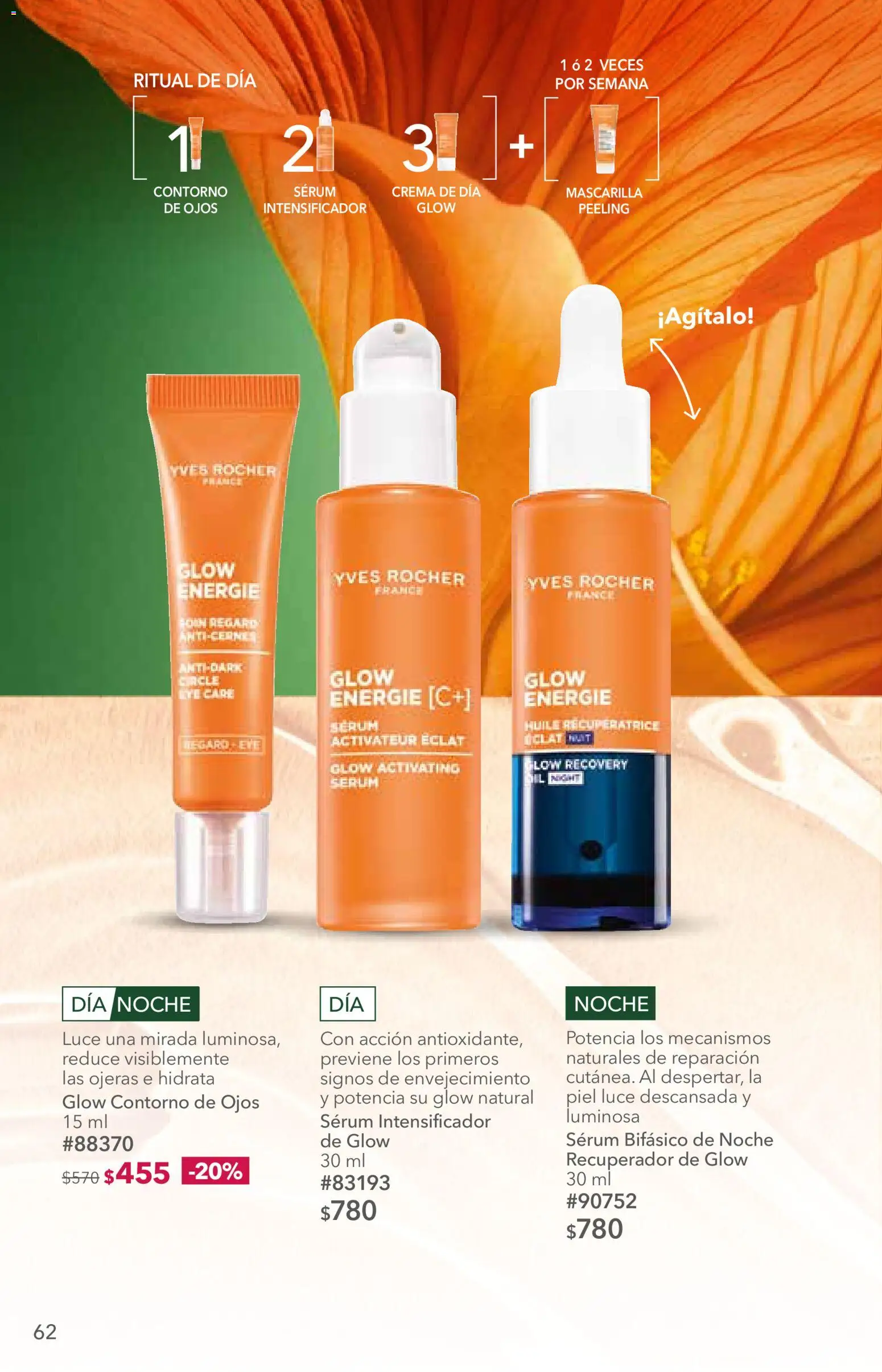 Nuevas ofertas de Yves Rocher válidas en toda la República Mexicana desde el 06/10/2026. ¡Encuentra las mejores ofertas en Yves Rocher campaña 14 2026! | Página: 64 | Productos: Contorno de ojos, Serum, Crema, Mascarilla