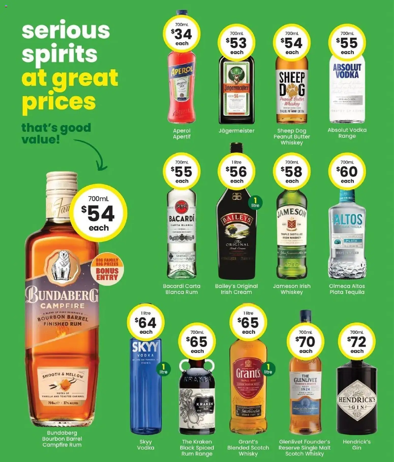 The Bottle-O catalogue - valid from 06/07/2026 | Page: 6 | Products: Scotch whisky, Bourbon, Cream, Jameson