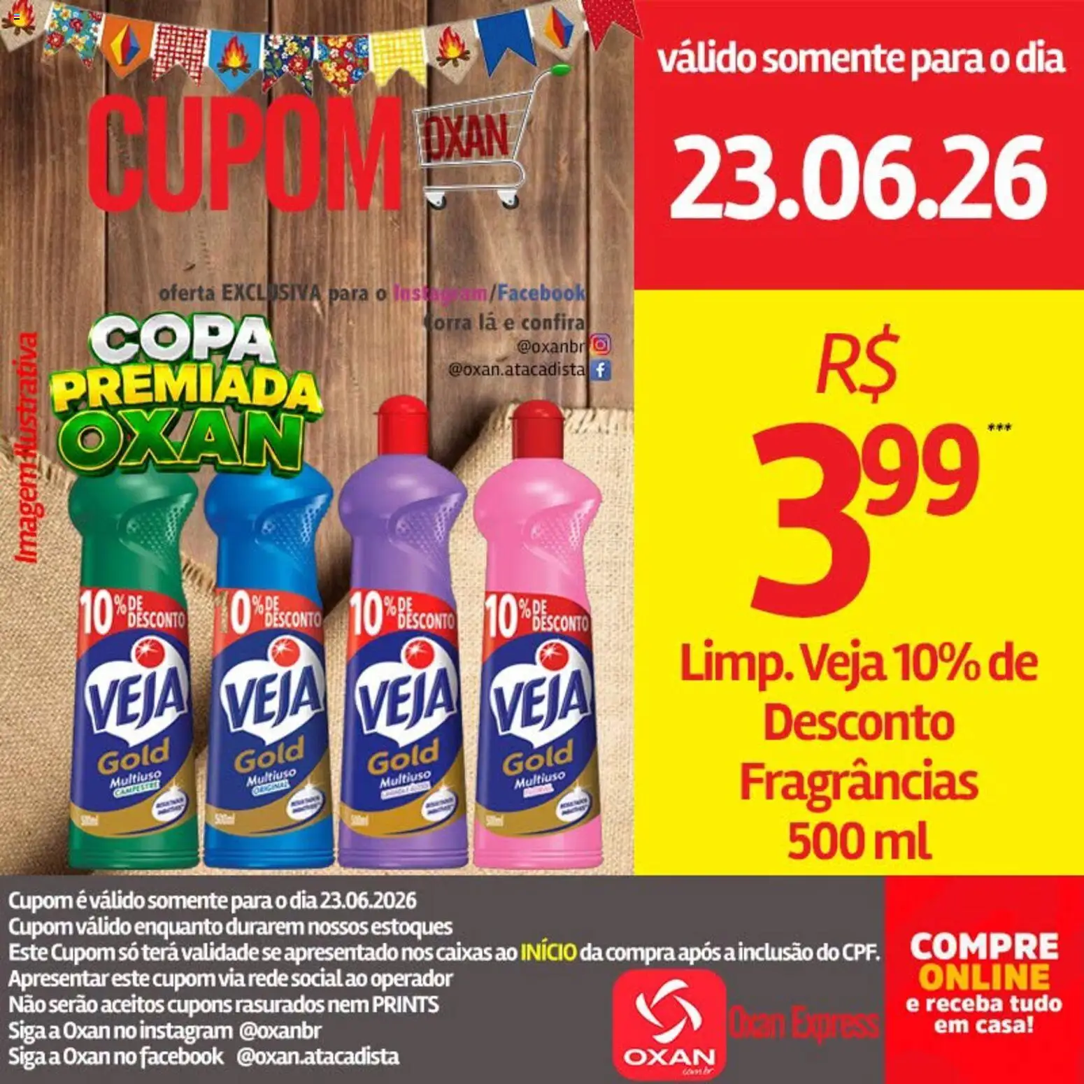 Oxan Atacadista Folheto - válido de 23/06/2026 | Página: 16 | Produtos: Copa