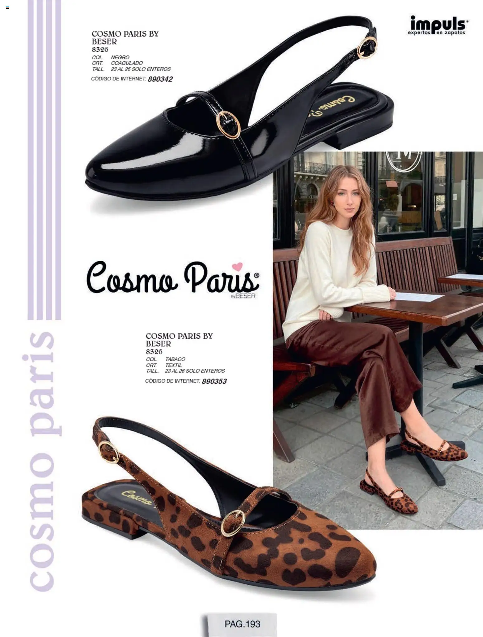 Nuevas ofertas de Impuls válidas en toda la República Mexicana desde el 01/07/2026. ¡Encuentra las mejores ofertas en Impuls catálogo Otoño Invierno! | Página: 195 | Productos: Zapatos