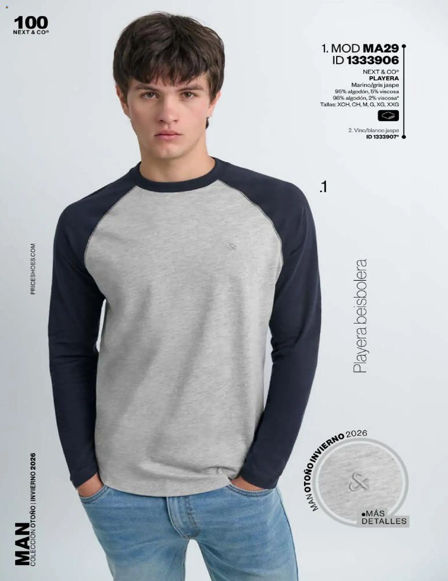 Nuevas ofertas de Price Shoes válidas en toda la República Mexicana desde el 01/09/2026. ¡Encuentra las mejores ofertas en Price Shoes catálogo Man! | Página: 100 | Productos: Playera