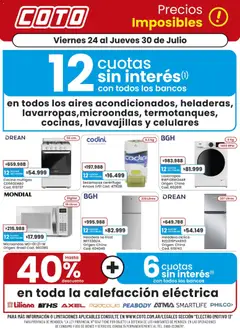 Vista previa Coto - Electro Motivo válido desde el 24/07/2026