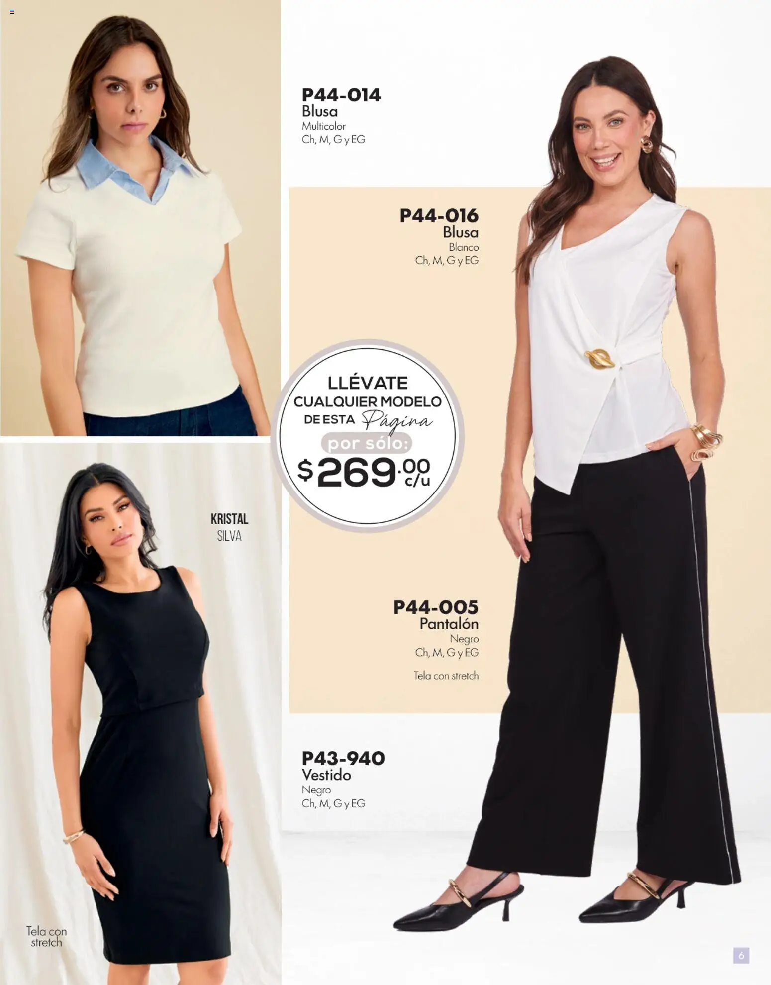 Nuevas ofertas de Cklass válidas en toda la República Mexicana desde el 15.06.2026. ¡Encuentra las mejores ofertas en Cklass catálogo Verano! | Página: 7 | Productos: Blusa, Vestido