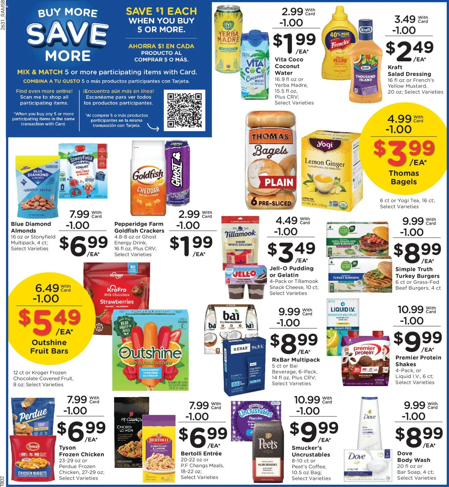 Ralphs Weekly Ad - valid from 09/02/2026 | Page: 5 | Products: Ginger, Cheese, Raspberry, Vanilla