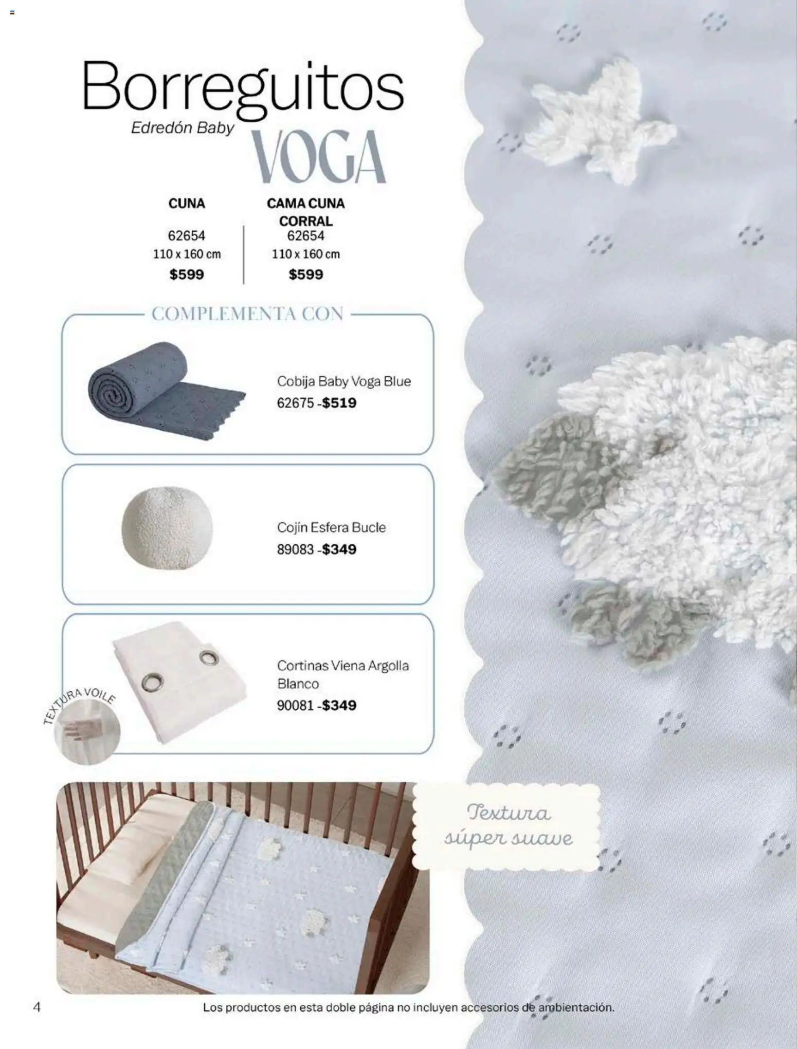Nuevas ofertas de Vianney válidas en toda la República Mexicana desde el 17/08/2026. ¡Encuentra las mejores ofertas en Vianney catálogo Bebé! | Página: 6 | Productos: Cama, Cobija, Cuna, Cortinas