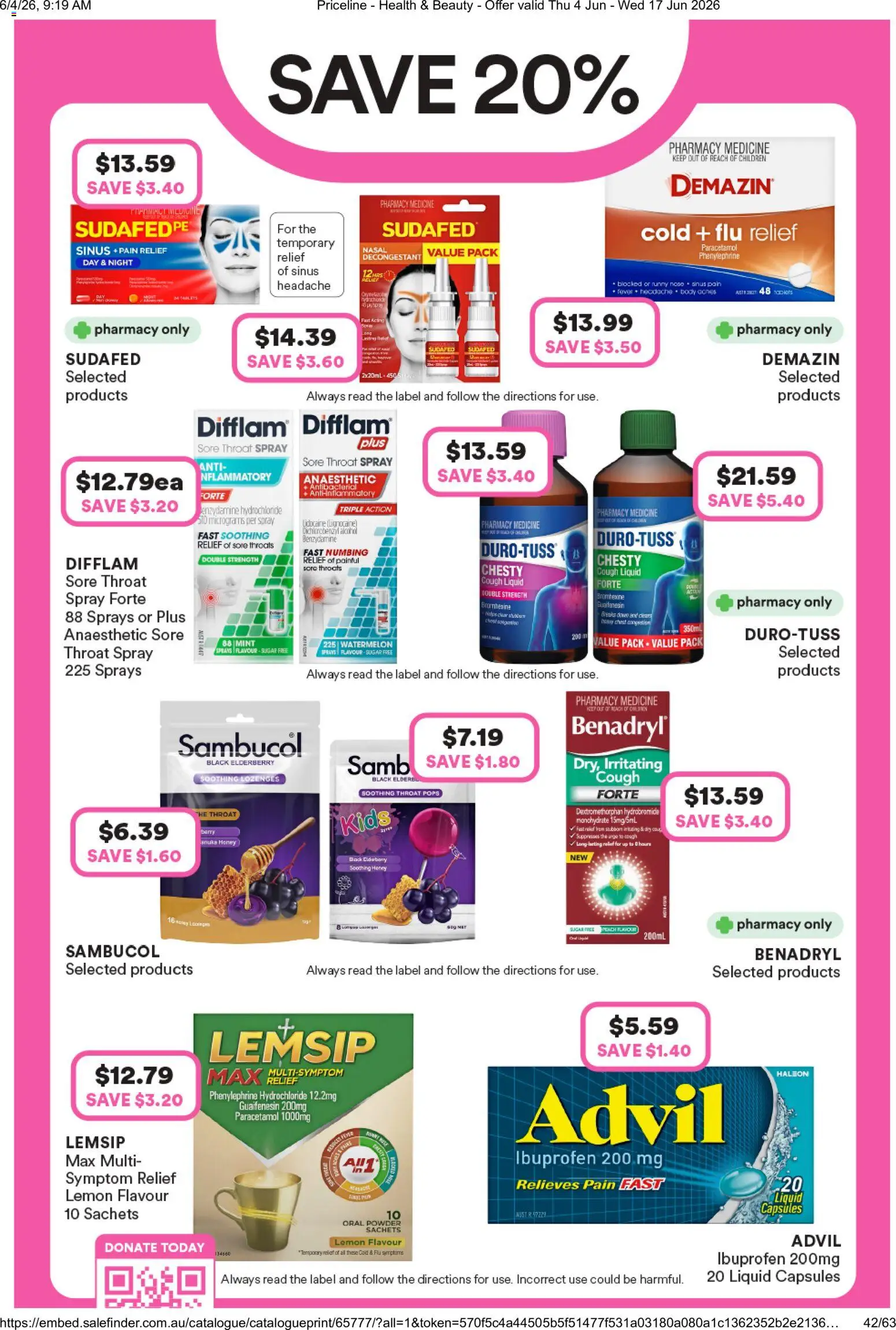 Priceline Pharmacy catalogue - valid from 04.06.2026 | Page: 21