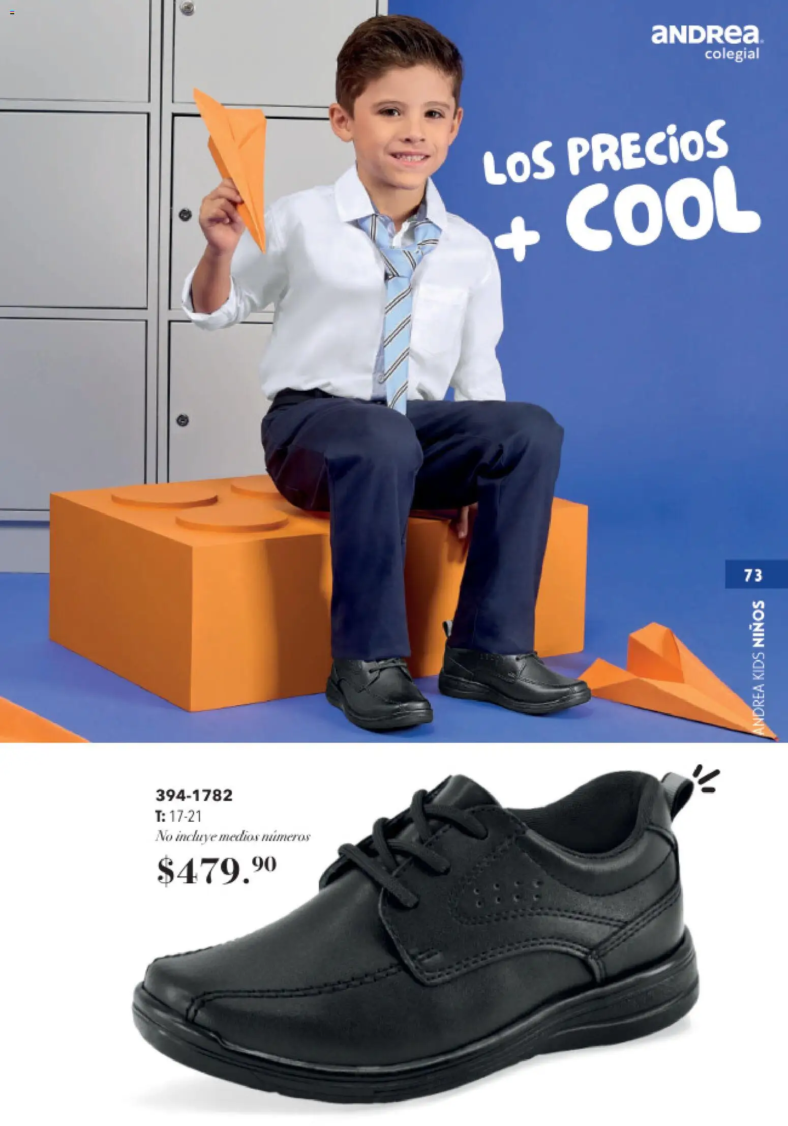 Nuevas ofertas de Andrea válidas en toda la República Mexicana desde el 23/05/2026. ¡Encuentra las mejores ofertas en Andrea catálogo Colegial! | Página: 73