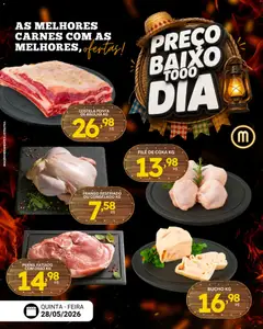 Mercadão Atacadista ofertas Carne - Pré-Visualização do folheto da loja Mercadão Atacadista, válido de 28.05.2026