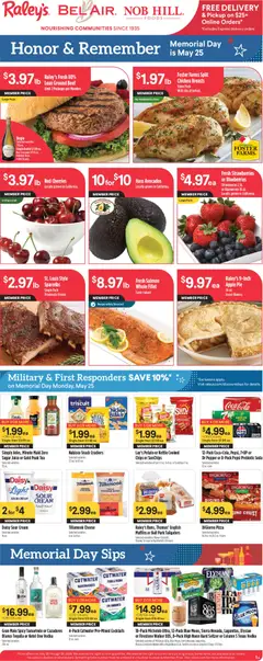 Preview of Raley's weekly ads valid from 20.05.2026