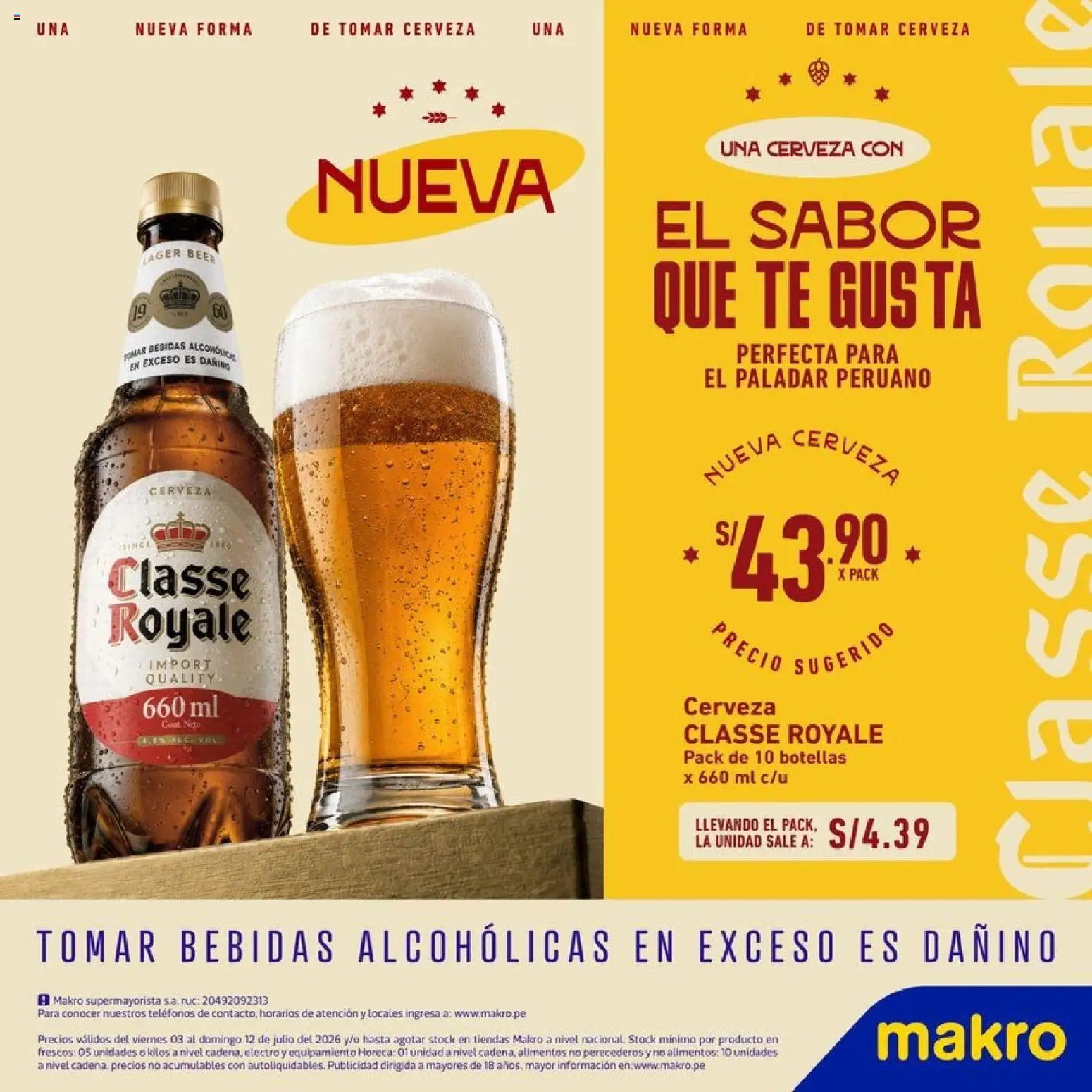 Catálogo Makro válido desde 03/07/2026 | Página: 1