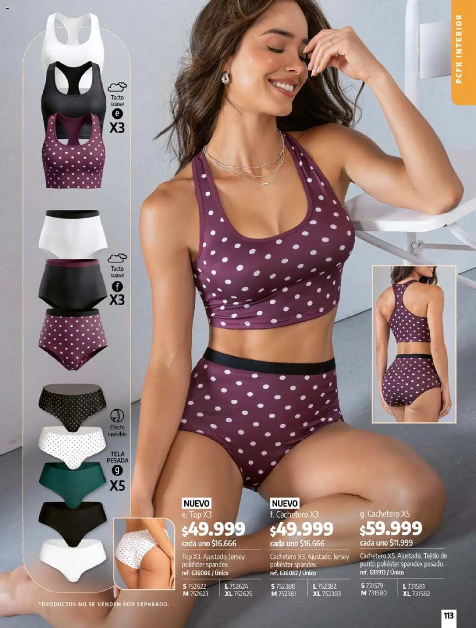 Pacifika revista - valida desde el 18/09/2026 | Página: 113 | Productos: Cachetero, Top