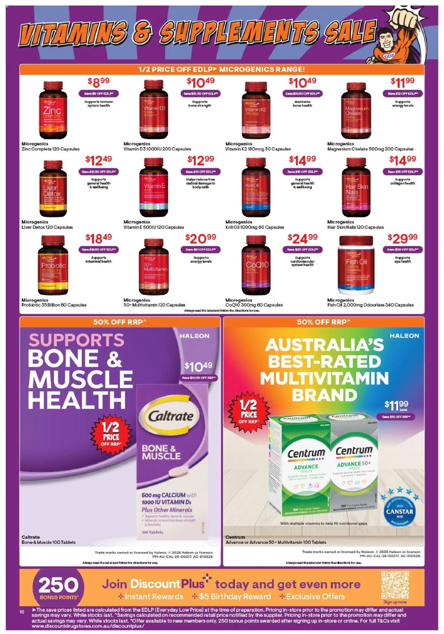 Discount Drug Stores catalogue - valid from 13.04.2026 | Page: 10 | Products: Oil, Fish, Lemon, Vitamin
