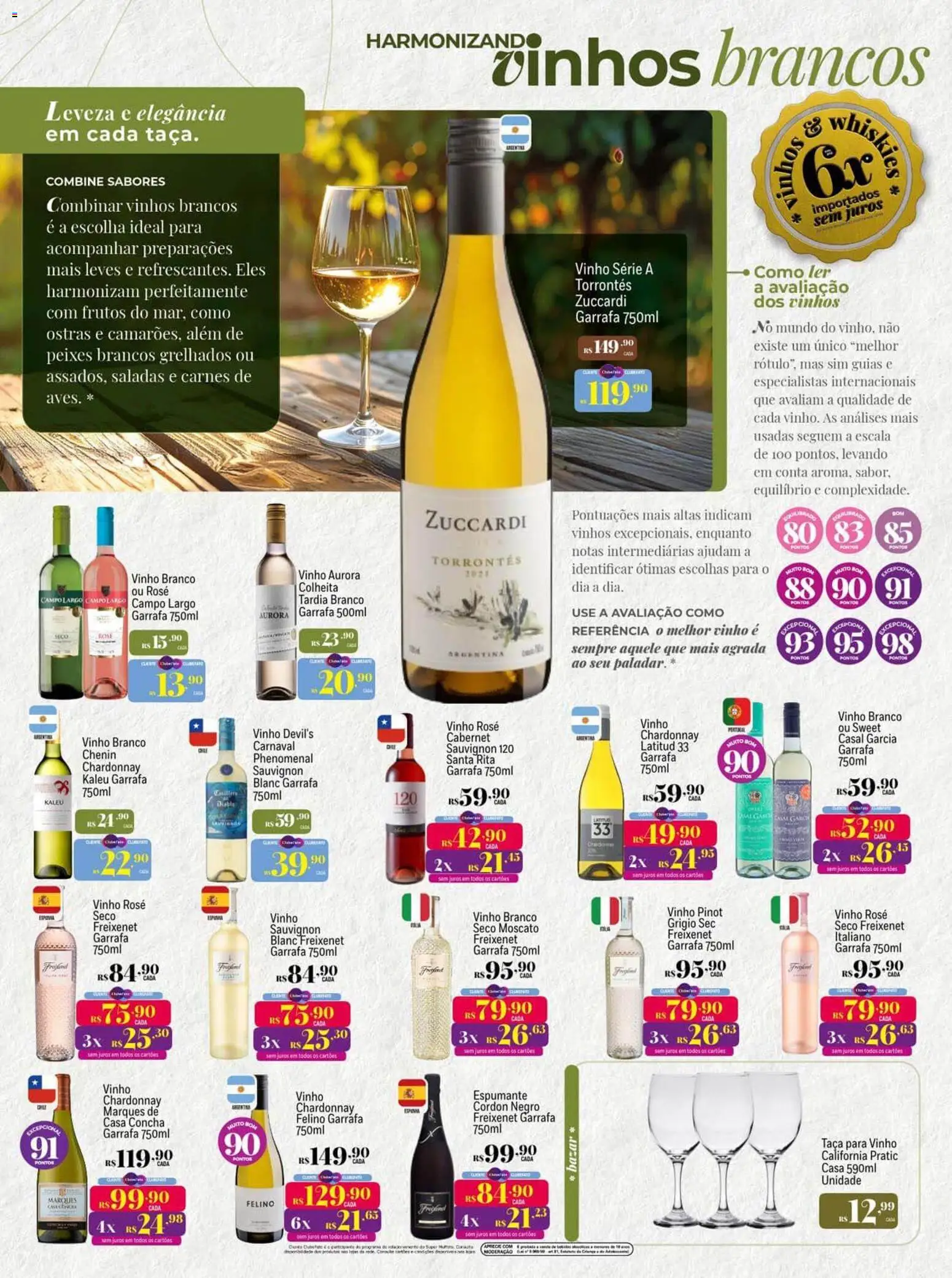 Super Muffato Folheto - válido de 11.05.2026 | Página: 4 | Produtos: Espumante, Ostras, Vinho