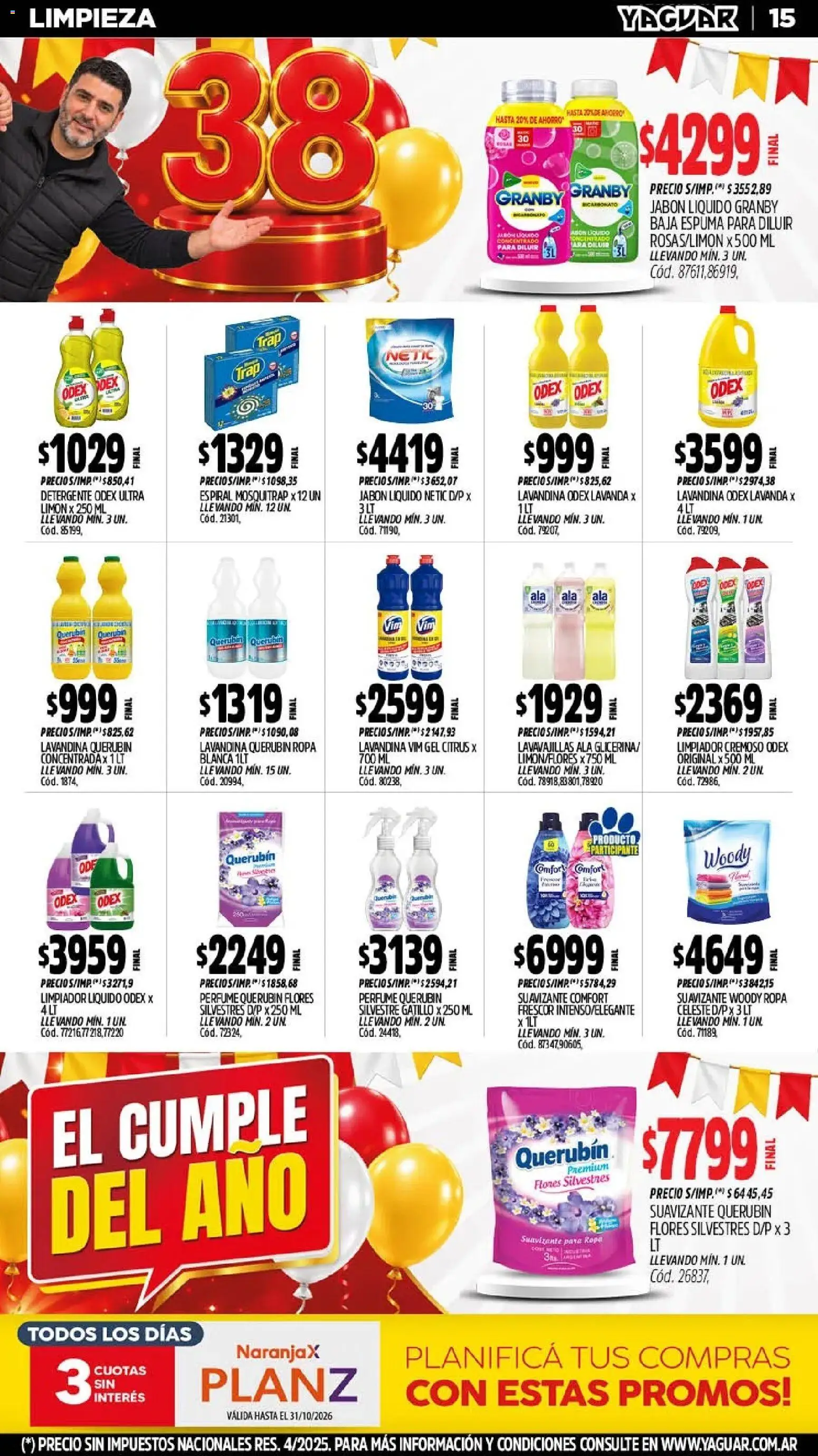 Yaguar - Oferta Semanal Neuquen │ válido desde el 19/10/2026 | Página: 17