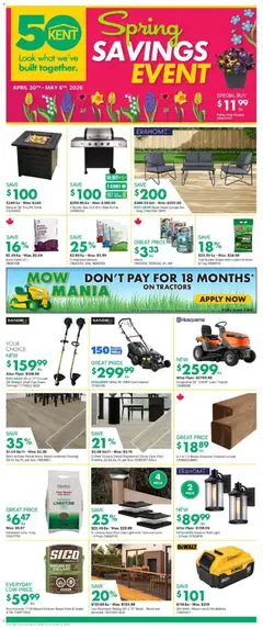 Preview of Kent weekly flyer - NS from shop Kent valid from 30.04.2026