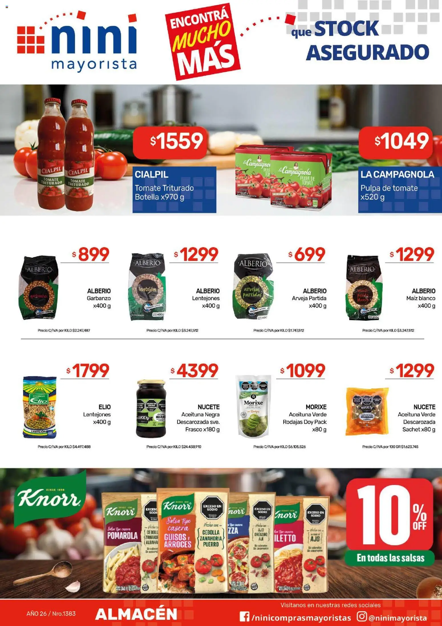 Revista de ofertas NINI Mayorista - Página 27 - Ofertas válidas hasta el 1 de noviembre de 2026