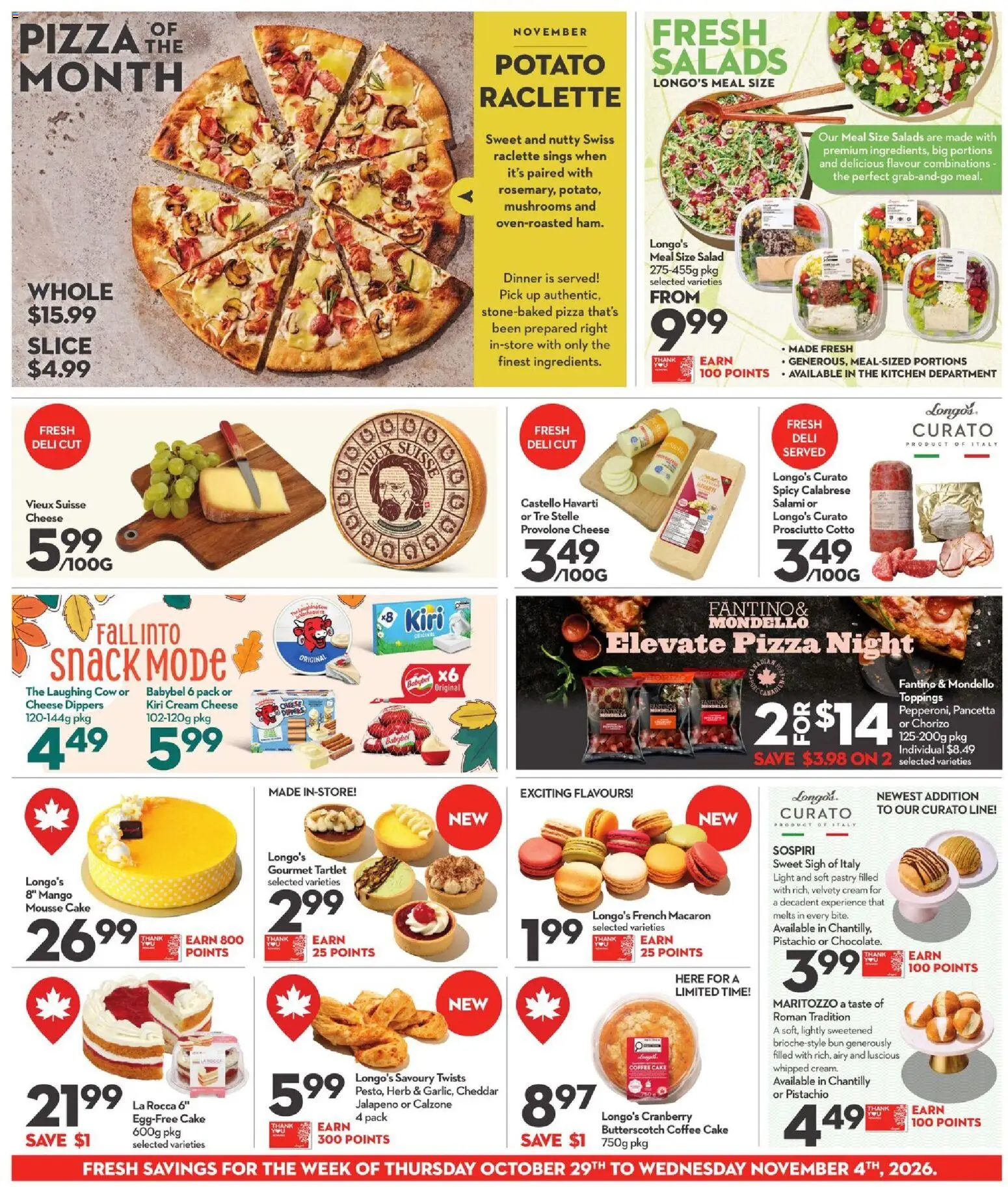 Longo's flyer valid from Oct 29, 2026 | Page: 8