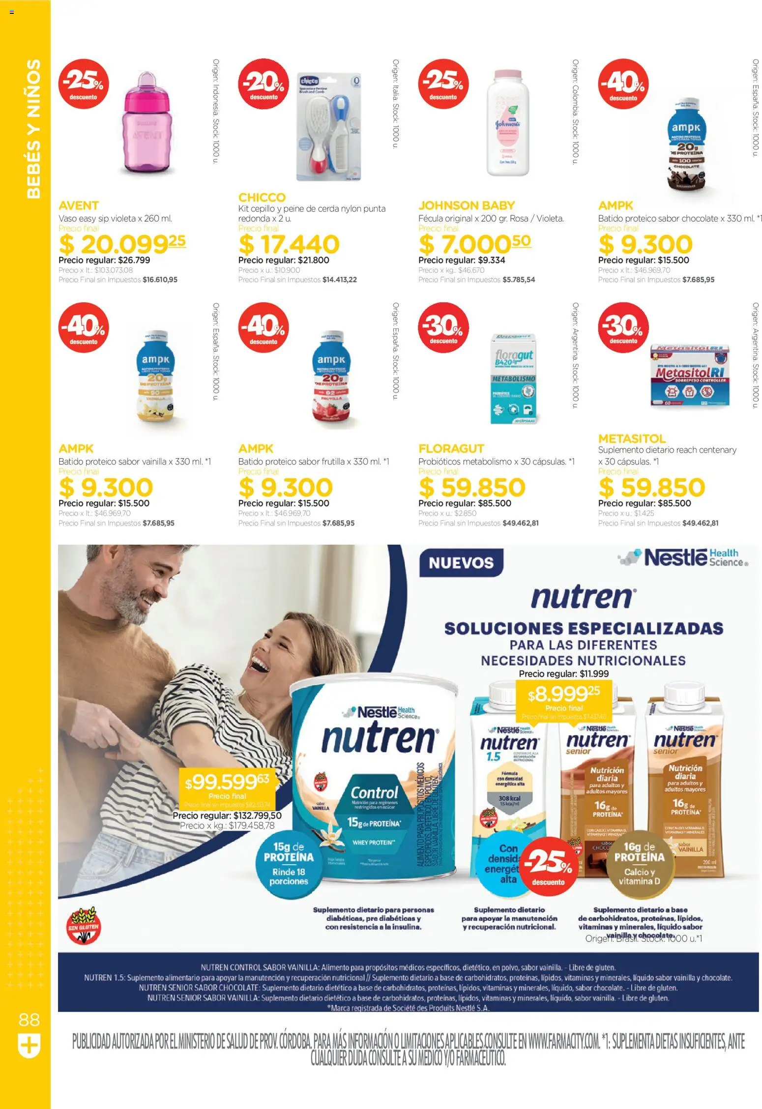 Farmacity catálogo │ válido desde el 02.06.2026 | Página: 88 | Productos: Peine, Polvo, Cepillo, Chocolate