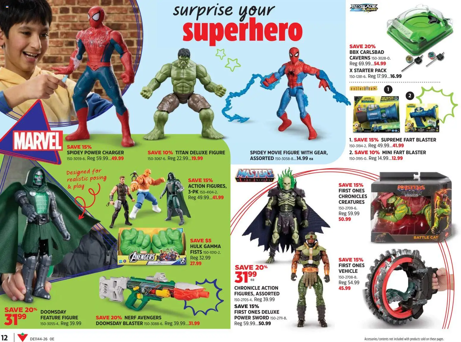 Canadian Tire flyer valid from Oct 29, 2026 | Page: 12