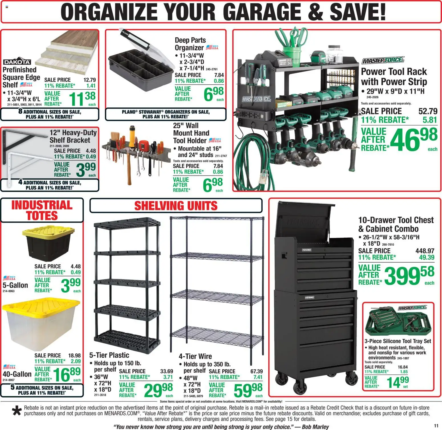 Menards Weekly Ad - valid from 20.05.2026 | Page: 14 | Products: Shelf, Wire
