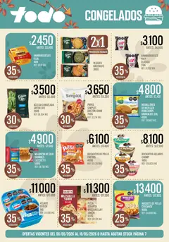 Vista previa Supermercados TODO - Ofertas válido desde el 05.05.2026 | Página: 8 | Productos: Helado, Pollo, Milanesa, Pizza