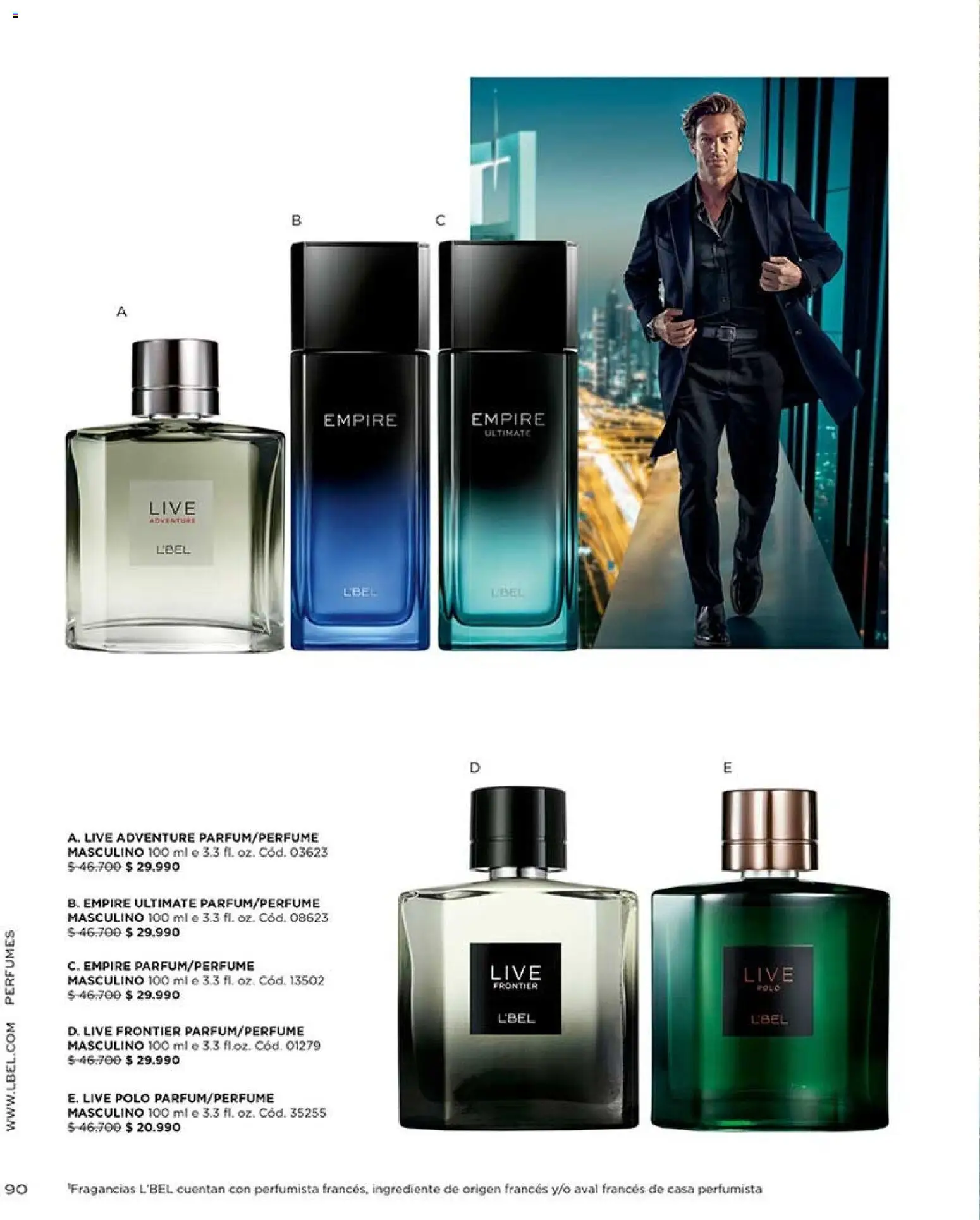 Catálogo L'Bel Campaña 15 │ válido desde el 06.09.2026 | Página: 90 | Productos: Perfumes
