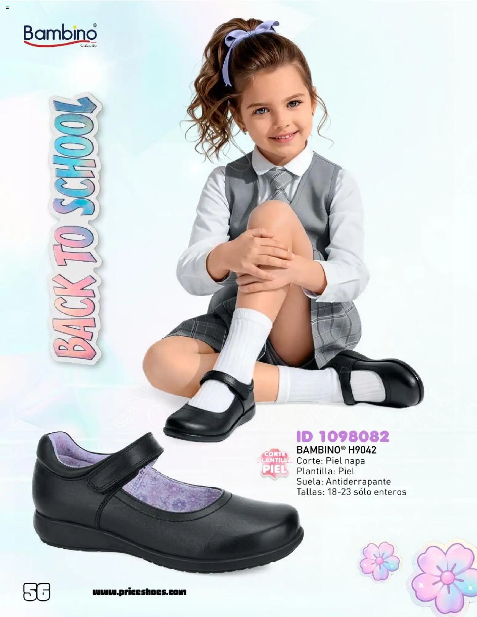 Nuevas ofertas de Price Shoes válidas en toda la República Mexicana desde el 12.06.2026. ¡Encuentra las mejores ofertas en Price Shoes catálogo Escolar! | Página: 56