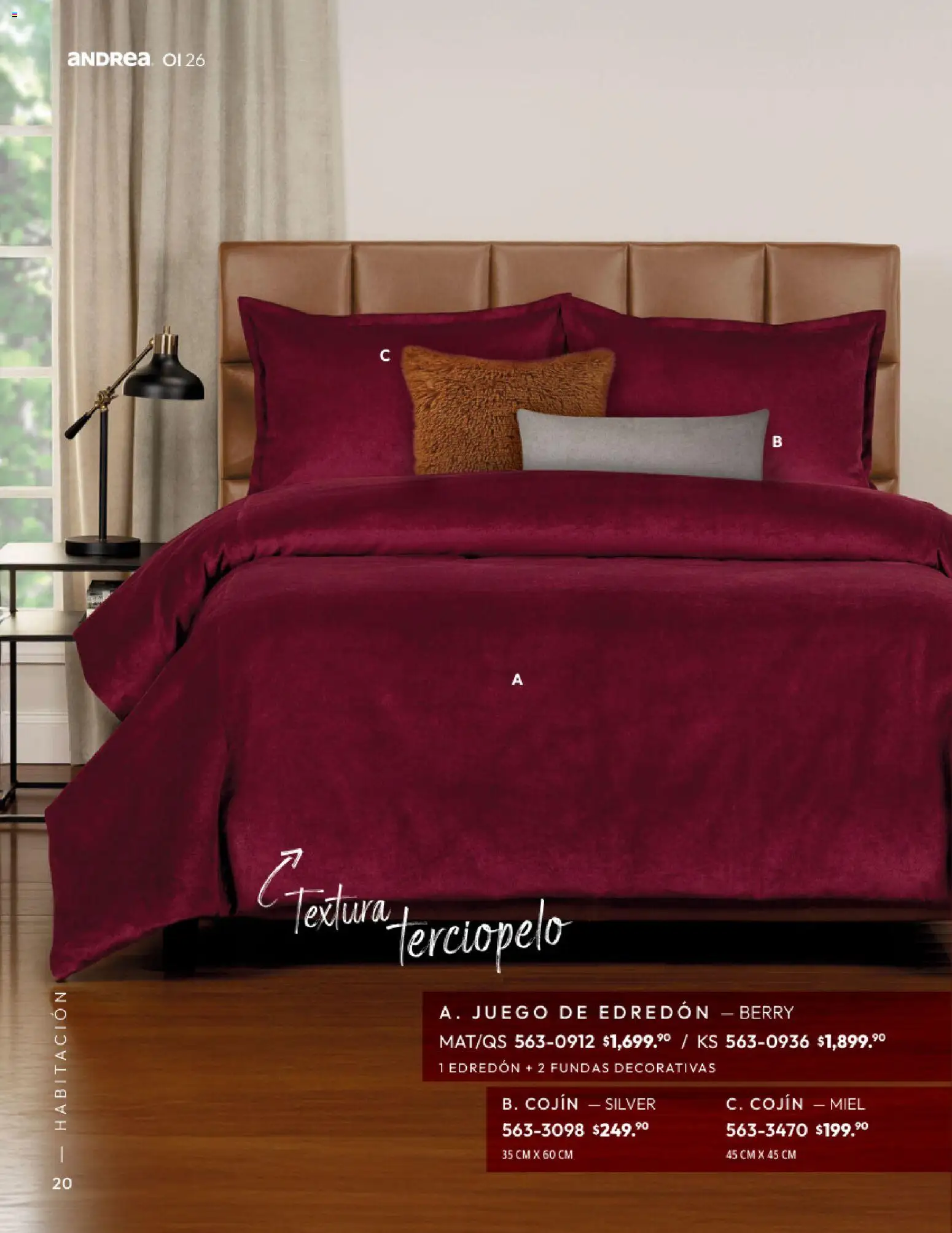 Nuevas ofertas de Andrea válidas en toda la República Mexicana desde el 01/09/2026. ¡Encuentra las mejores ofertas en Andrea catálogo Home! | Página: 20