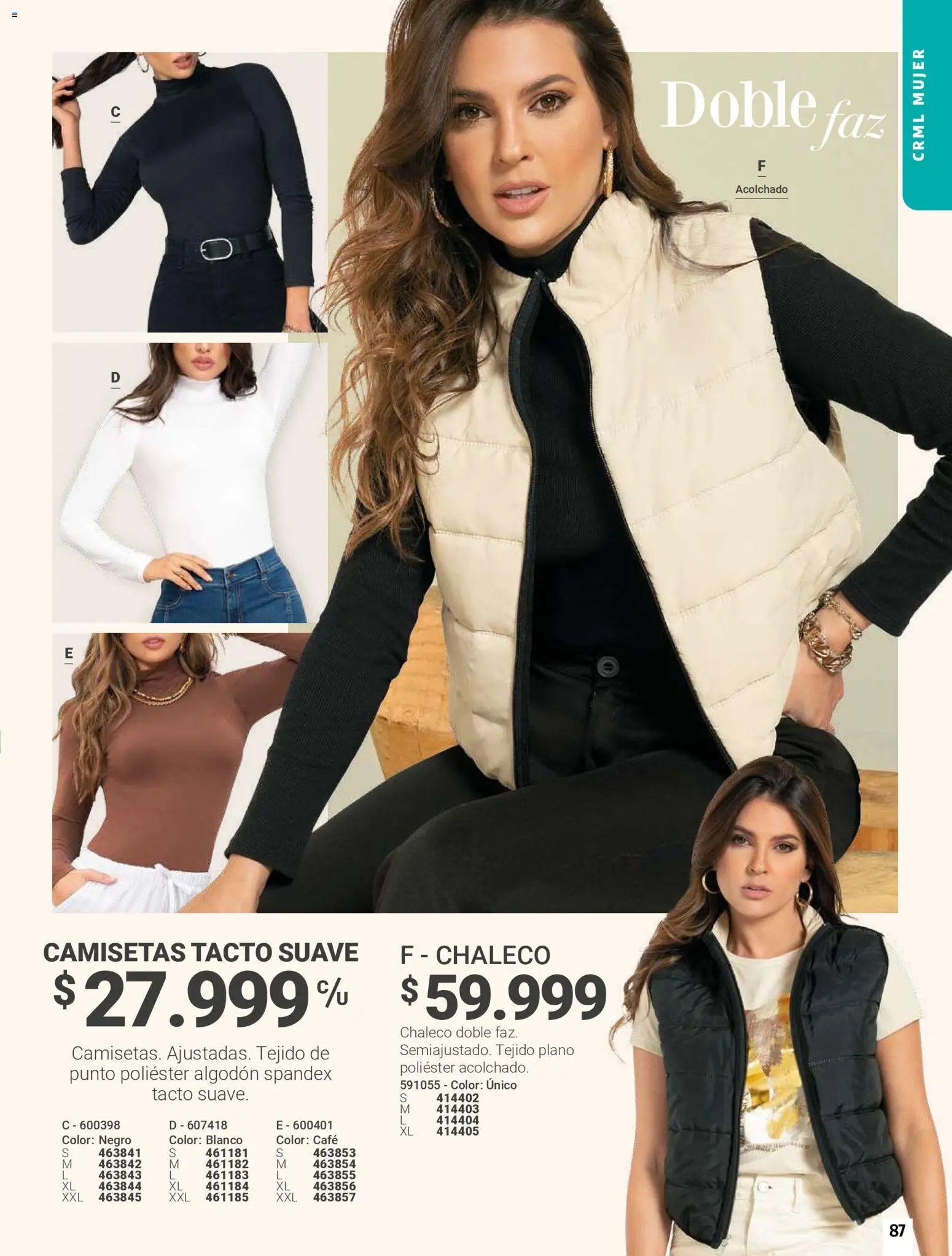 Carmel revista - valida desde el 01.06.2026 | Página: 87 | Productos: Algodón, Chaleco, Café